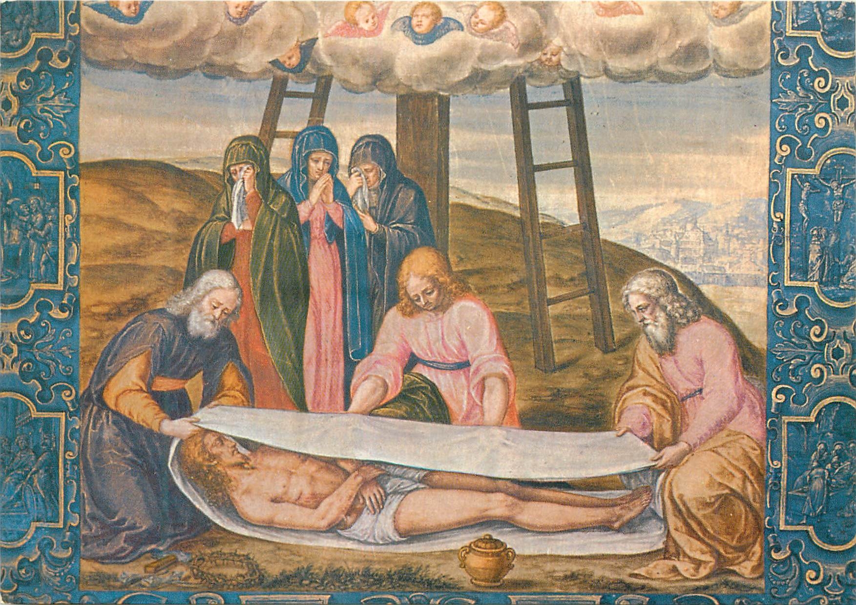 CPM Torino gallerie sabauda della rovere le st suaire un particulier (deja attribue o g clovio)