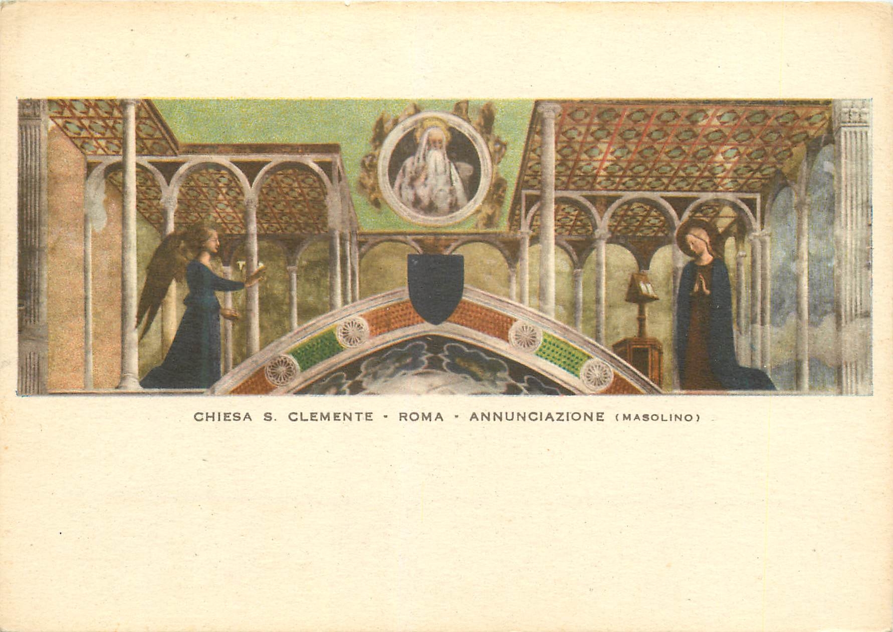 CPM Rome annonciation (masolino)