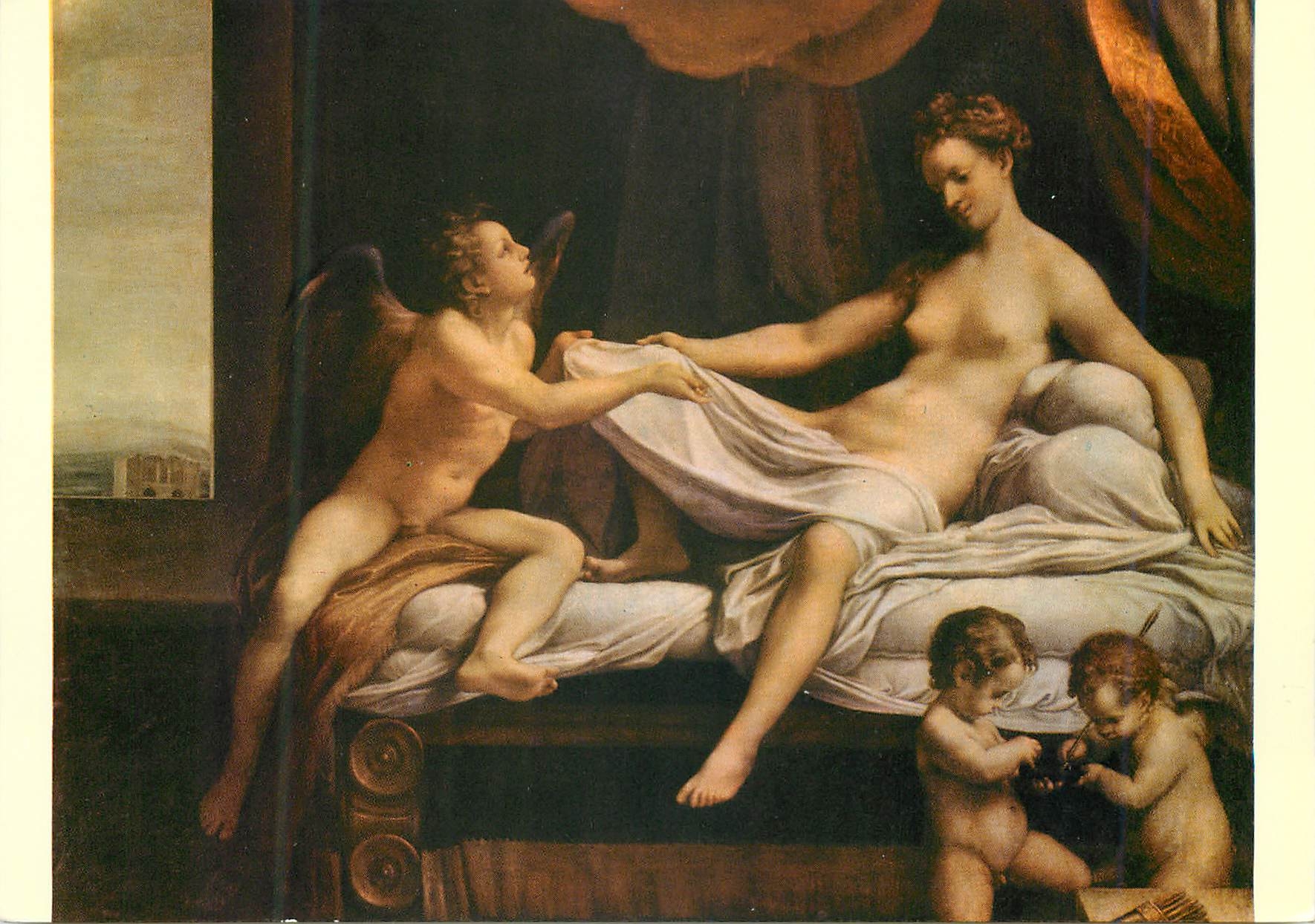 CPM Roma galleria borghese donoe