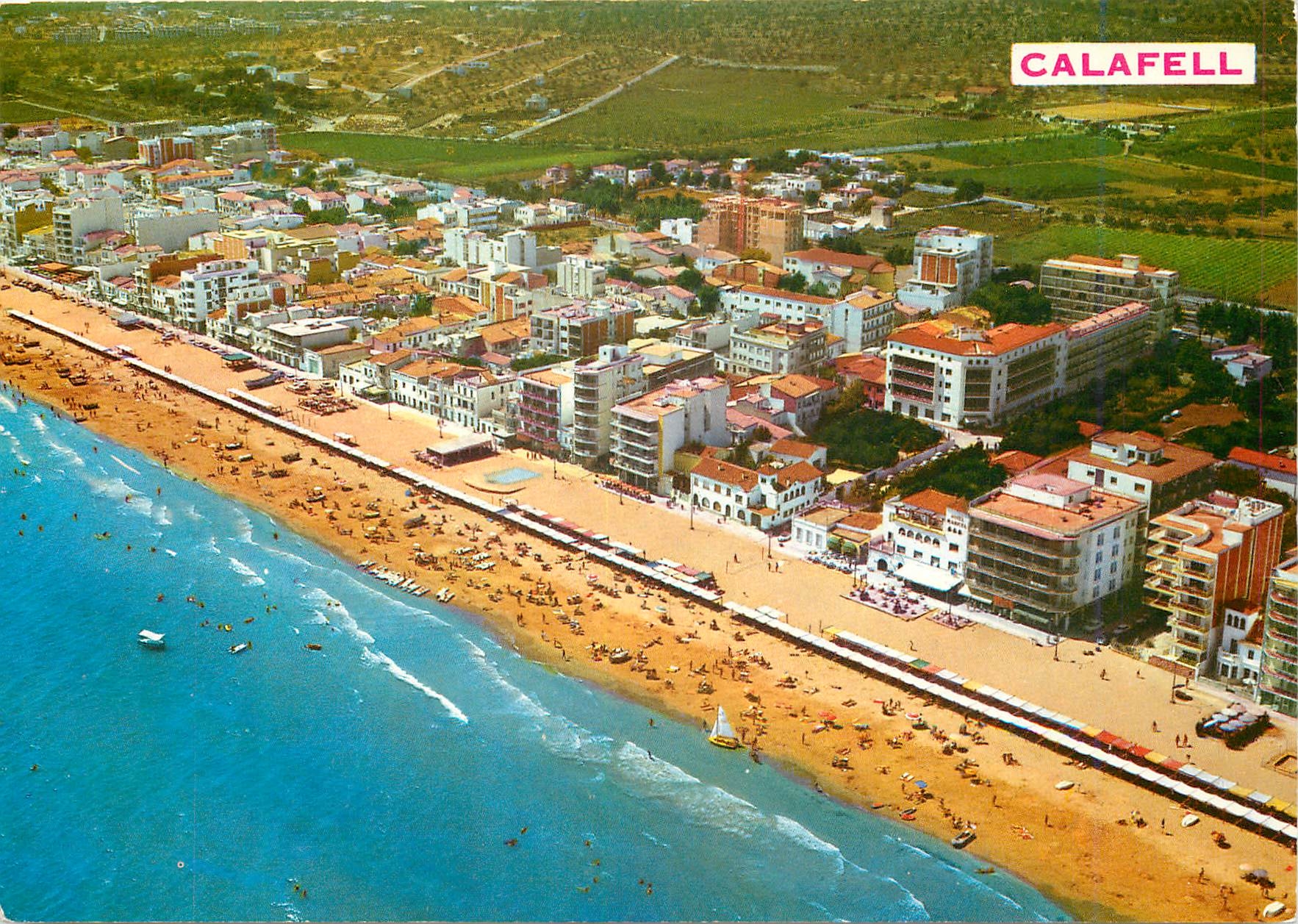 CPM Calafell Vue generale