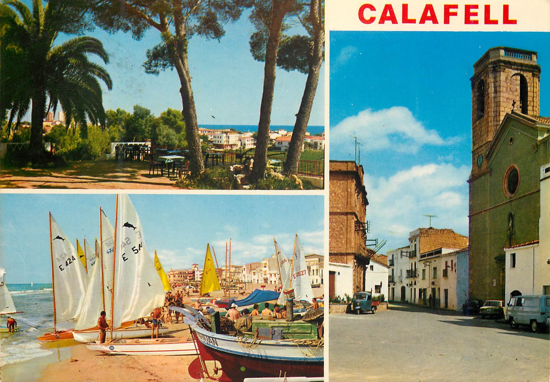 CPM Calafell Tarragona Divers aspects de la ville