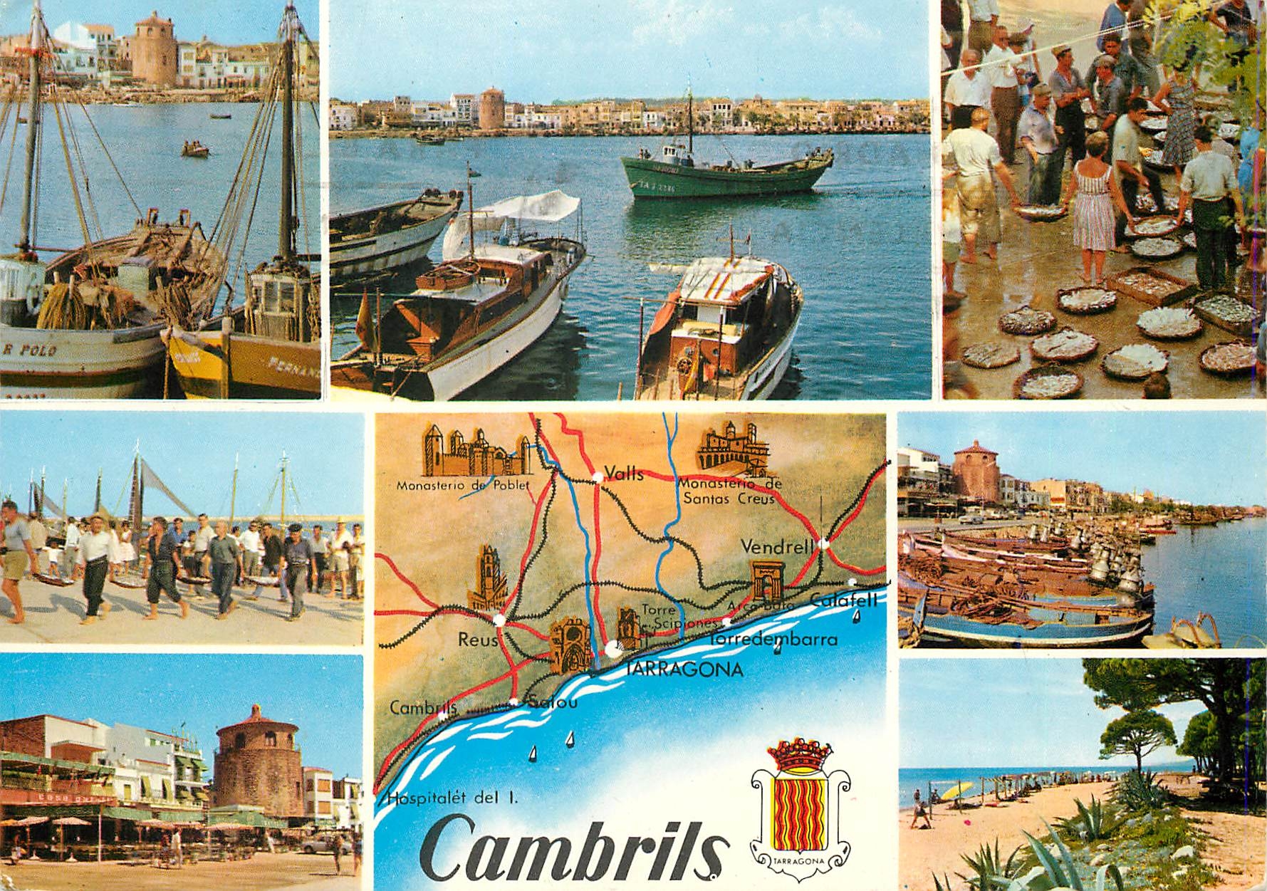 CPM Cambrils Tarragona Divers aspects de la ville