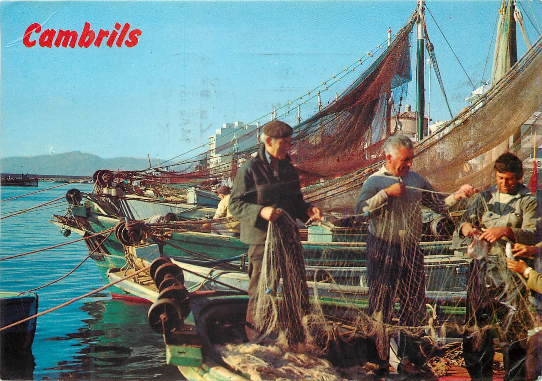 CPM Cambrils Tarragona Le Port Bateaux