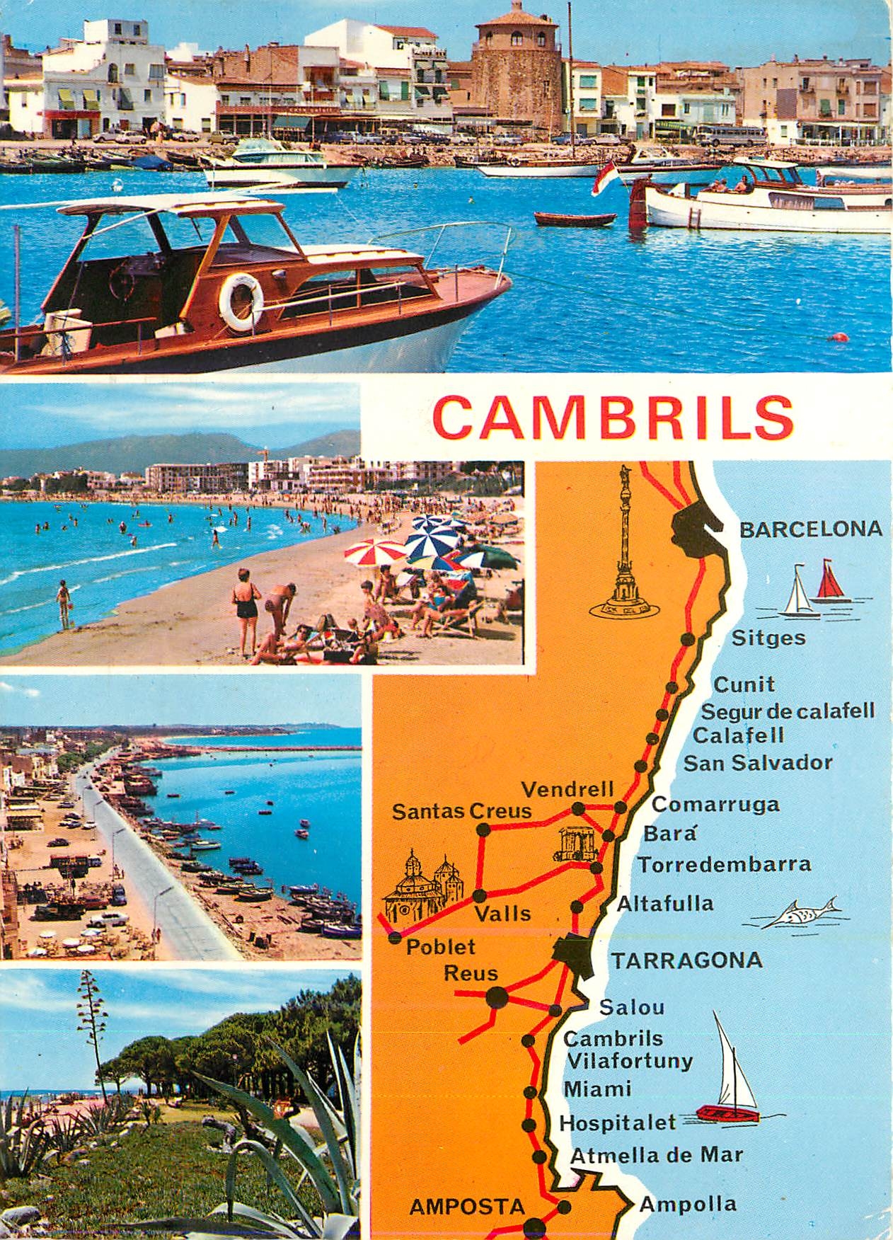 CPM Cambrils Tarragona Divers aspects de la ville