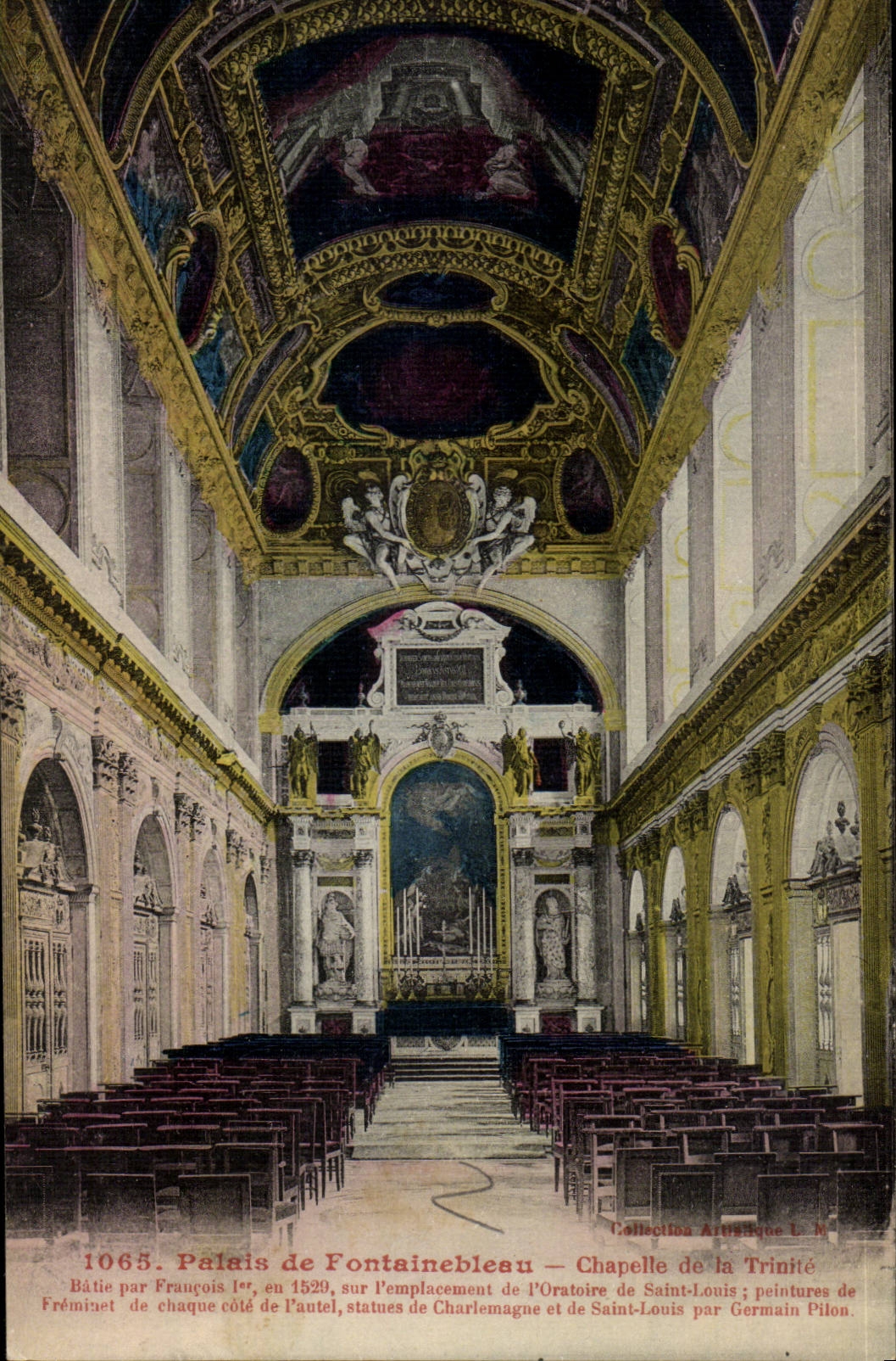 CPA Palate of Fontainebleau Vault of the Trinity