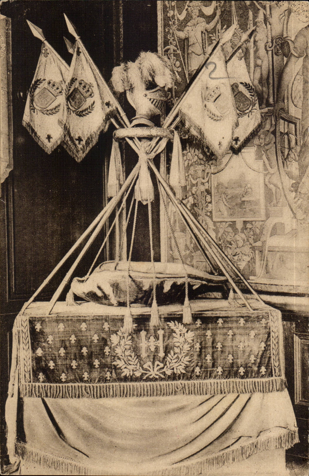 Pau CPA the castle the cradle of Henri IV