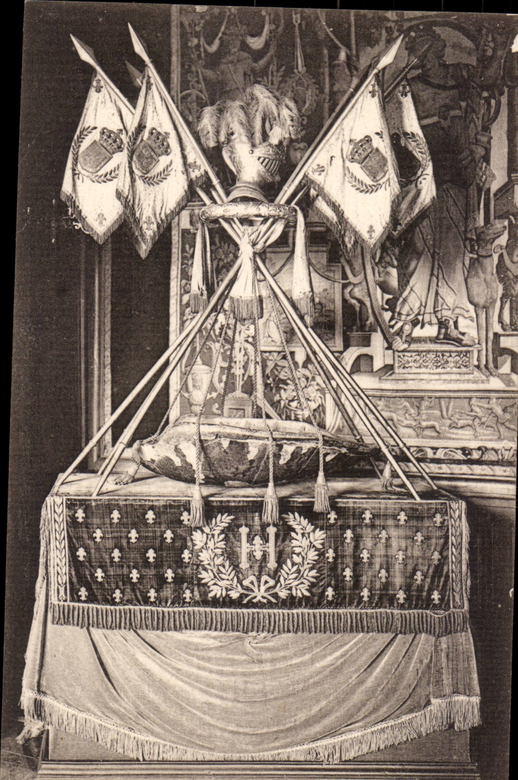 Pau CPA the castle the cradle of Henri IV