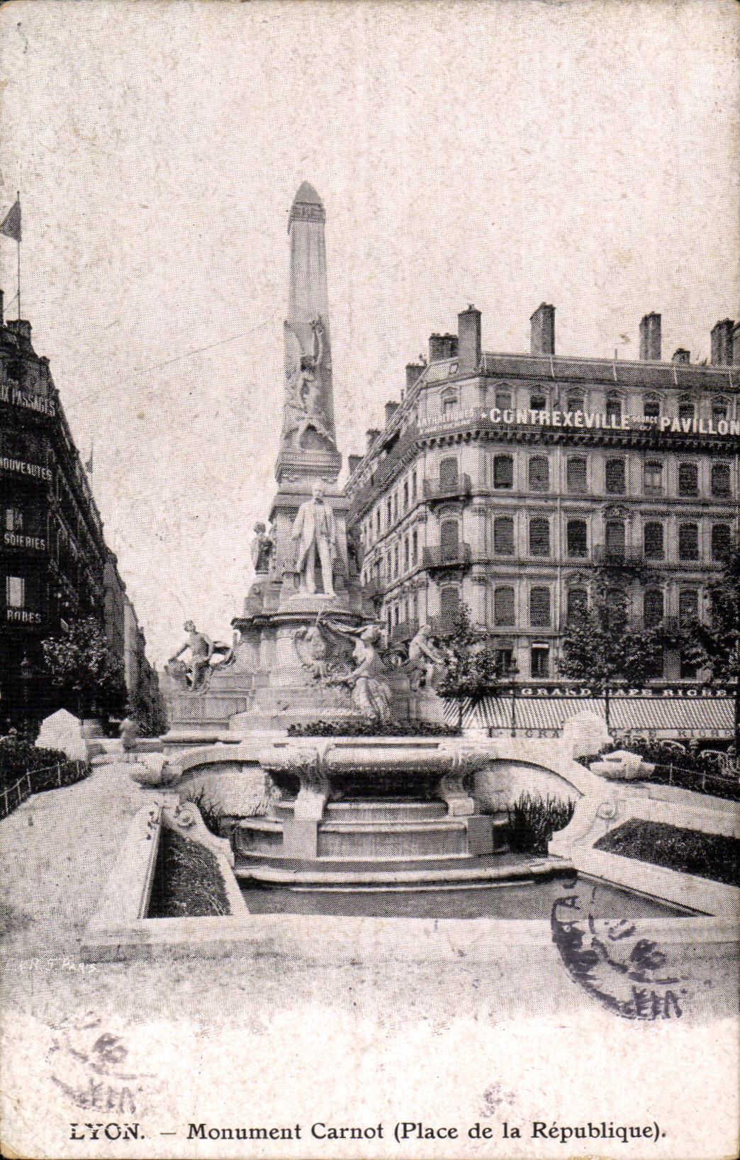 Denkmal Carnot (Ort Lyon-CPA der Republik)