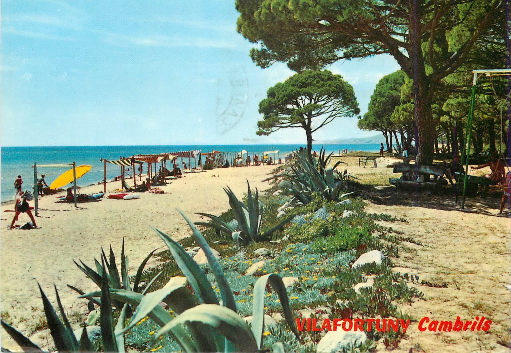 CPM Cambrils (tarragona) costa dorada plage de vilafortury