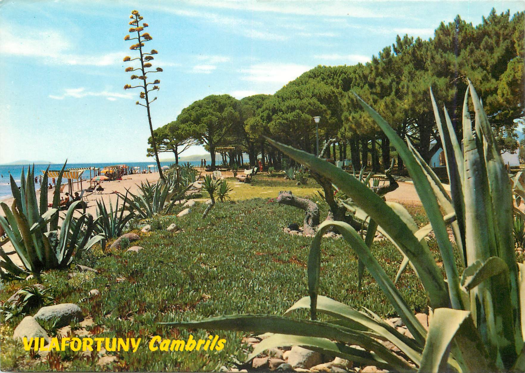 CPM Cambrils (tarragona) costa dorada plage de vilafortury