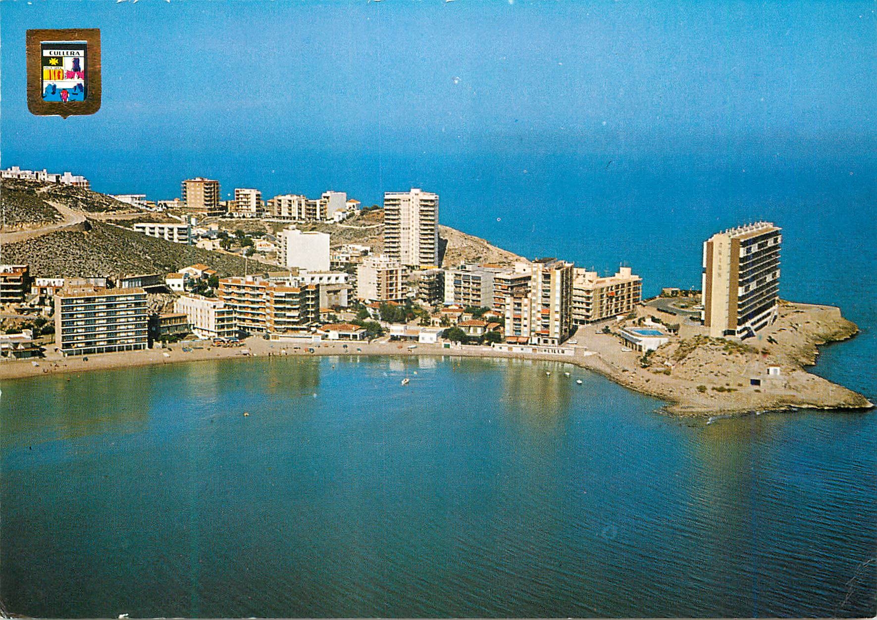 CPM Cullera (Valencia) Vue aerienne d'El Roco