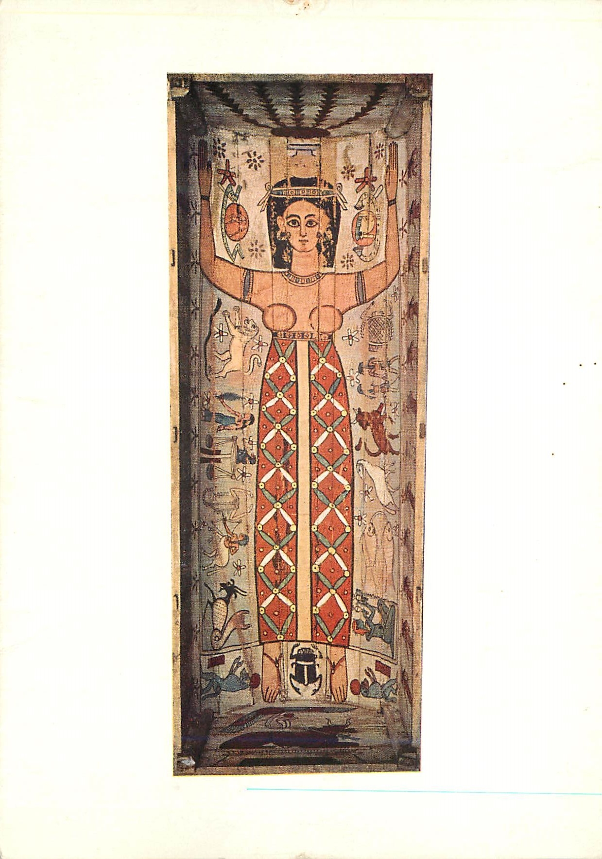 CPM British Museum Scene from the inside of a sarcophagus of Soter Egypte