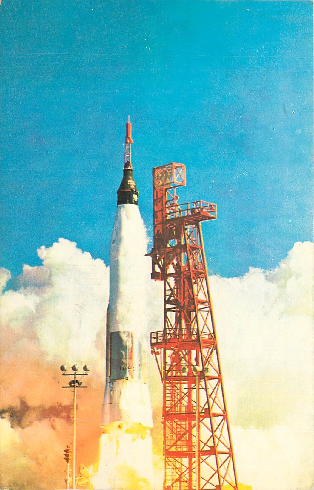 CPM Launch of the Mercury Atlas vehicle carrying space