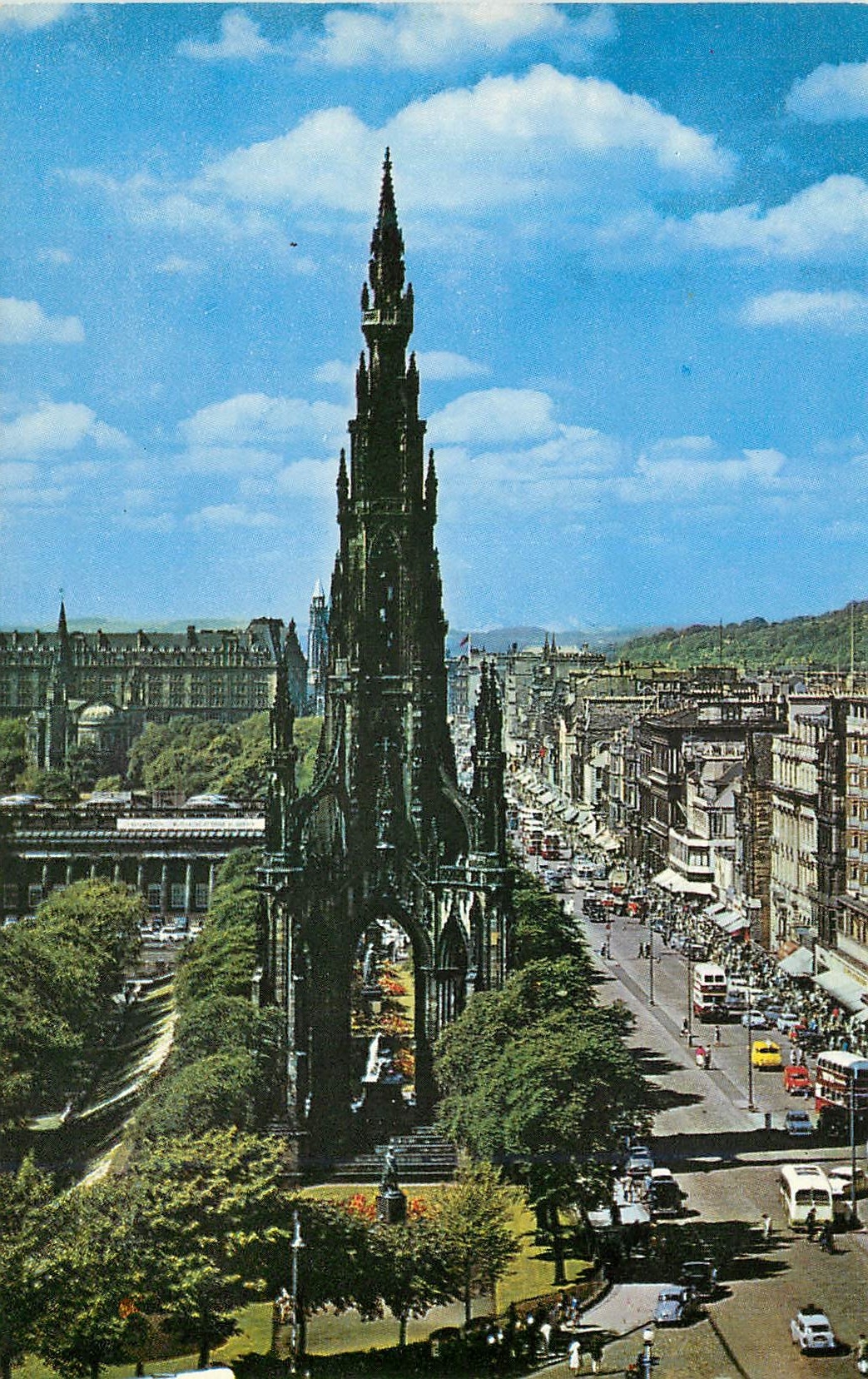 CPM Edinburgh Scott Monument Princes Street