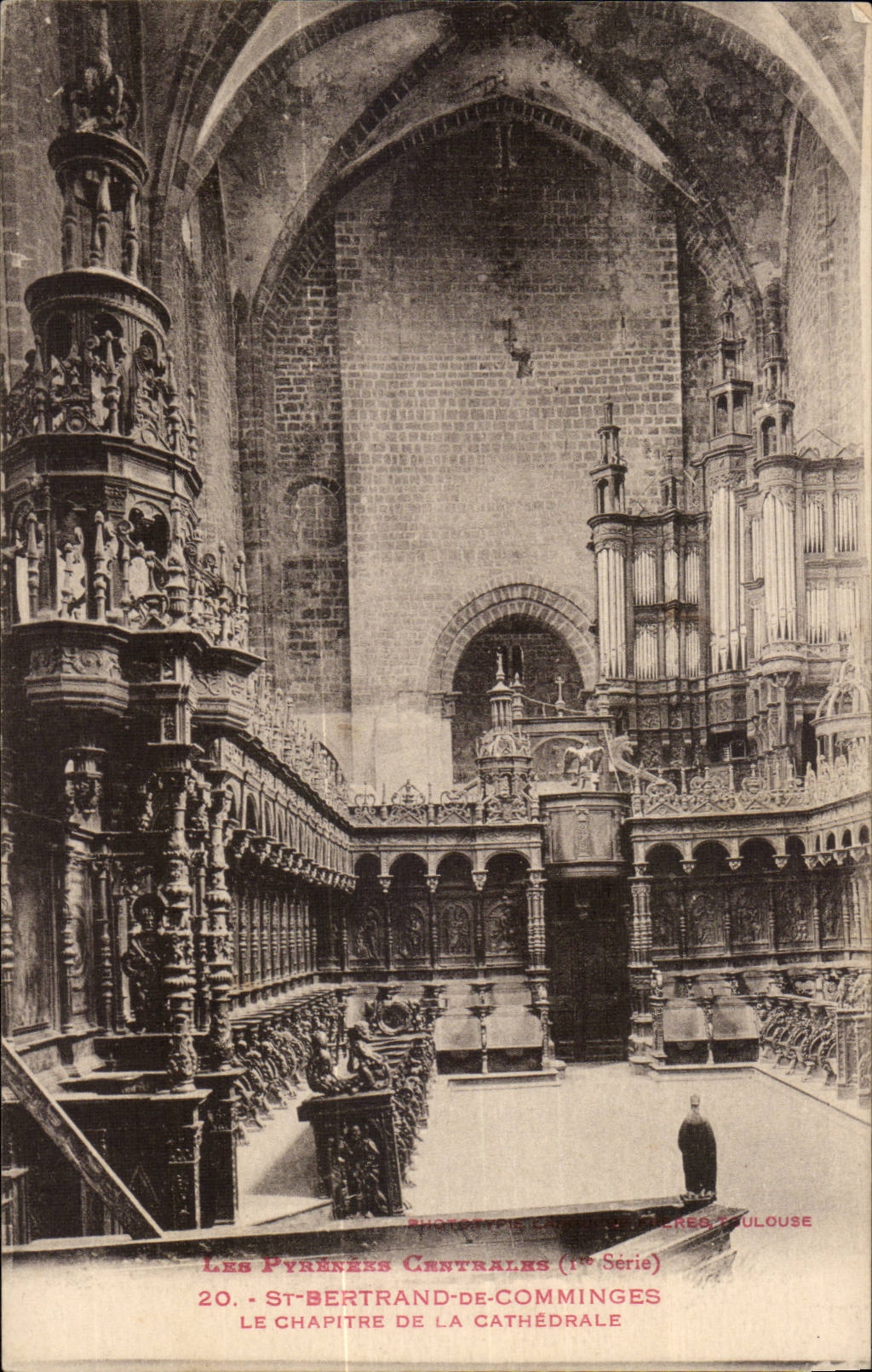 Saint Bertrand de Comminges CPA the chapter of the cathedral