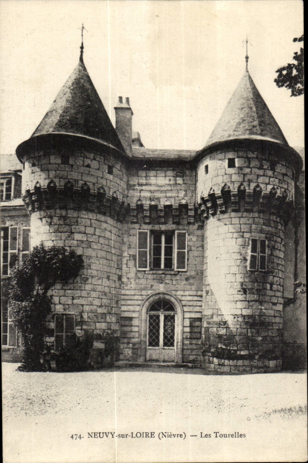 Neuvy auf den Drehkopfen Loire-CPA