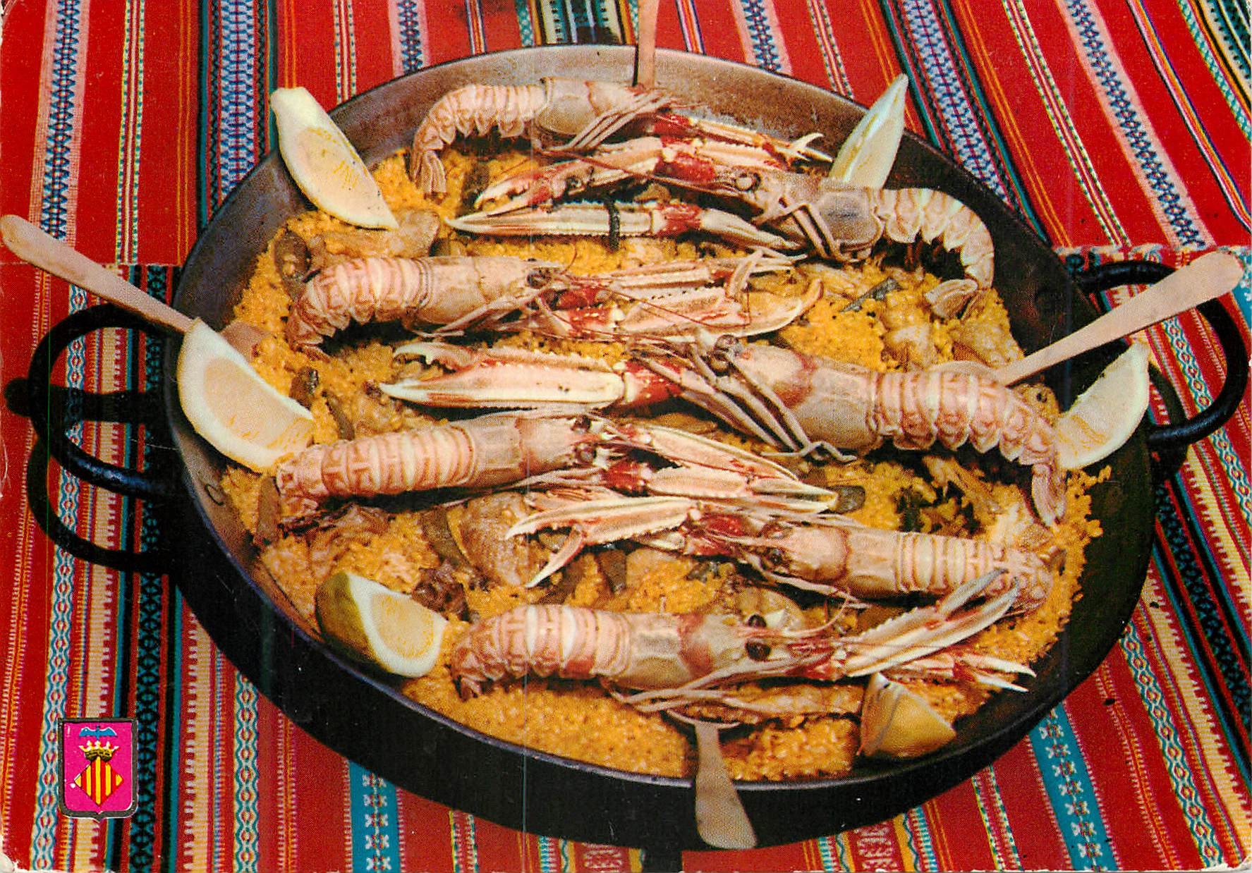 CPM Valencia Tipica Paella Valenciana 