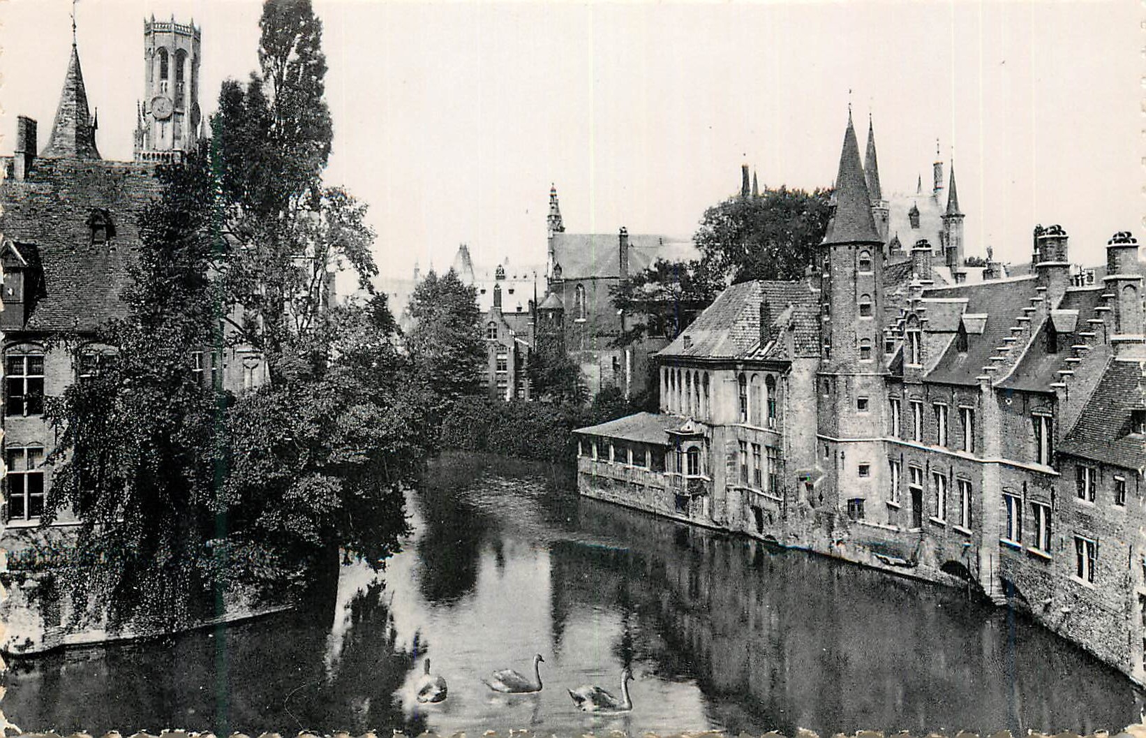 CPM Bruges Quai du Rosaire 
