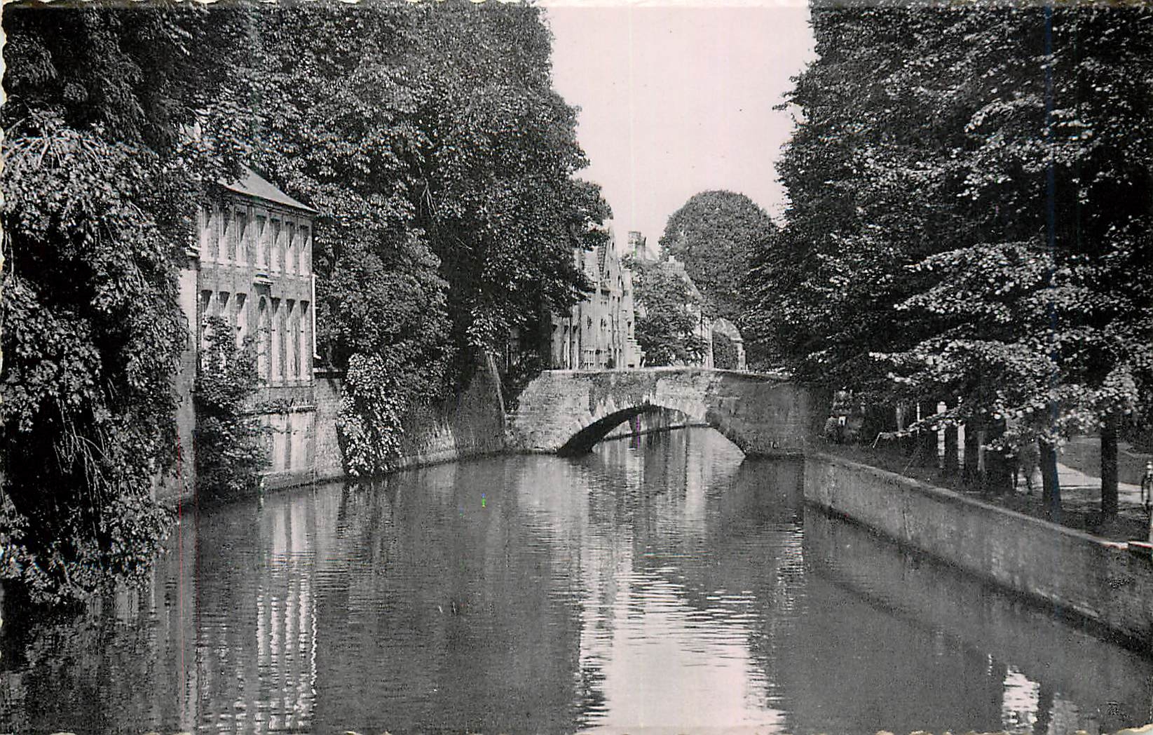 CPM Bruges Quai des Marbriers et pont de l'Hydromel