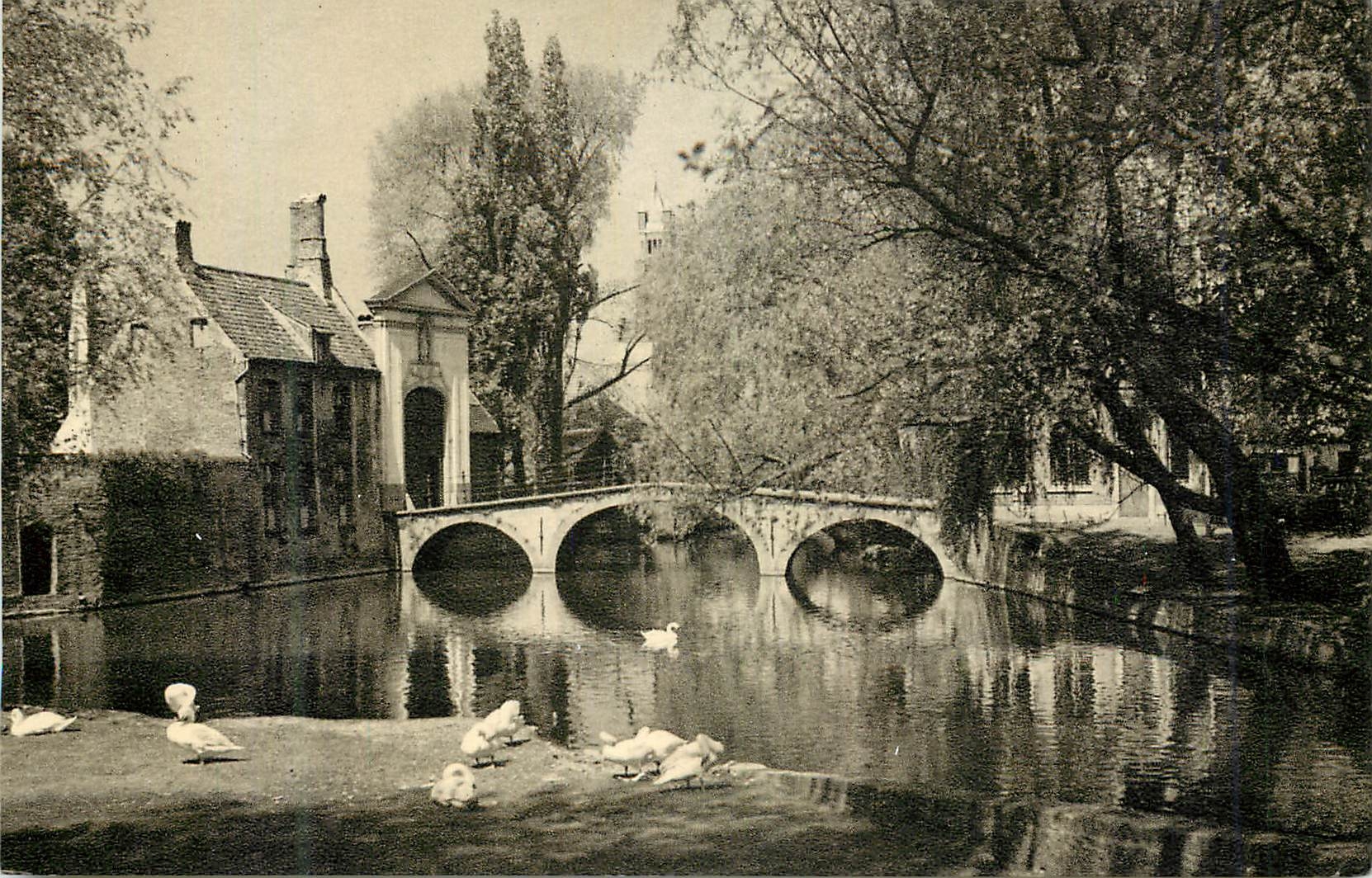 CPM Bruges Pont du Beguinage 