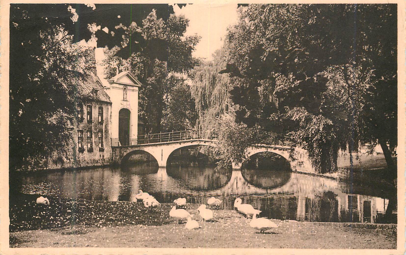 CPM Bruges Entree du Beguinage 