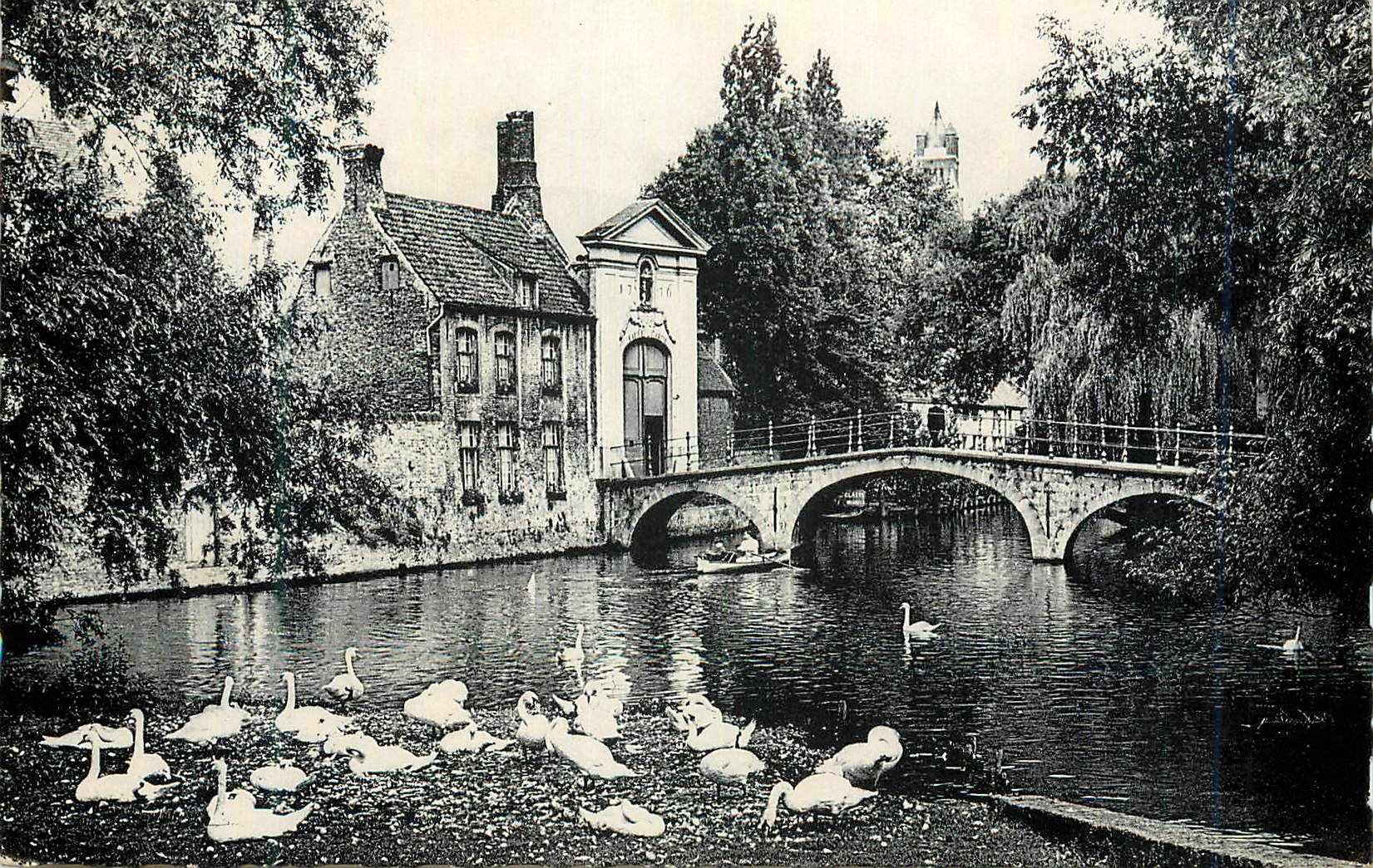 CPM Bruges Entree du Beguinage 