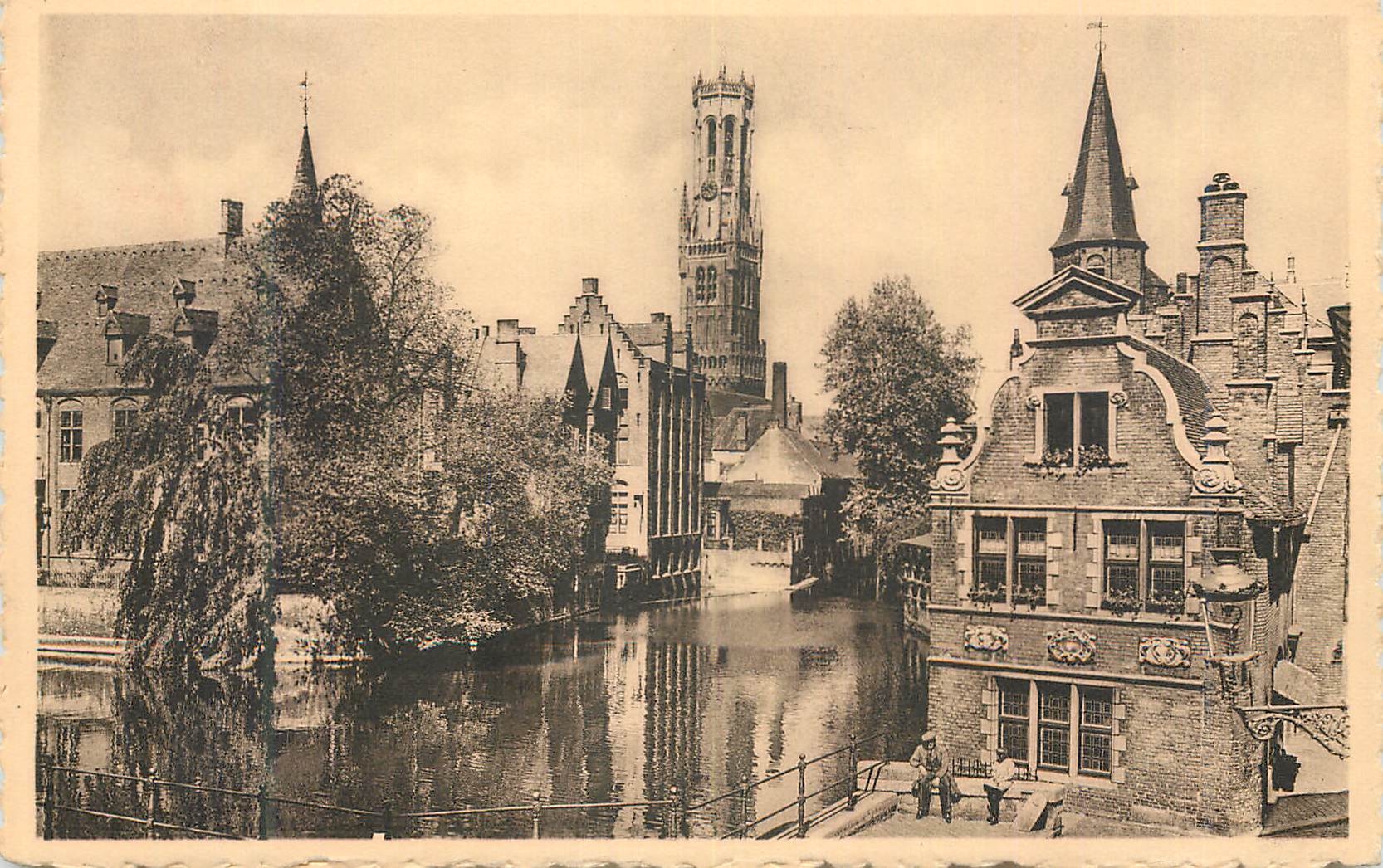 CPM Bruges Quai du Rosaire 