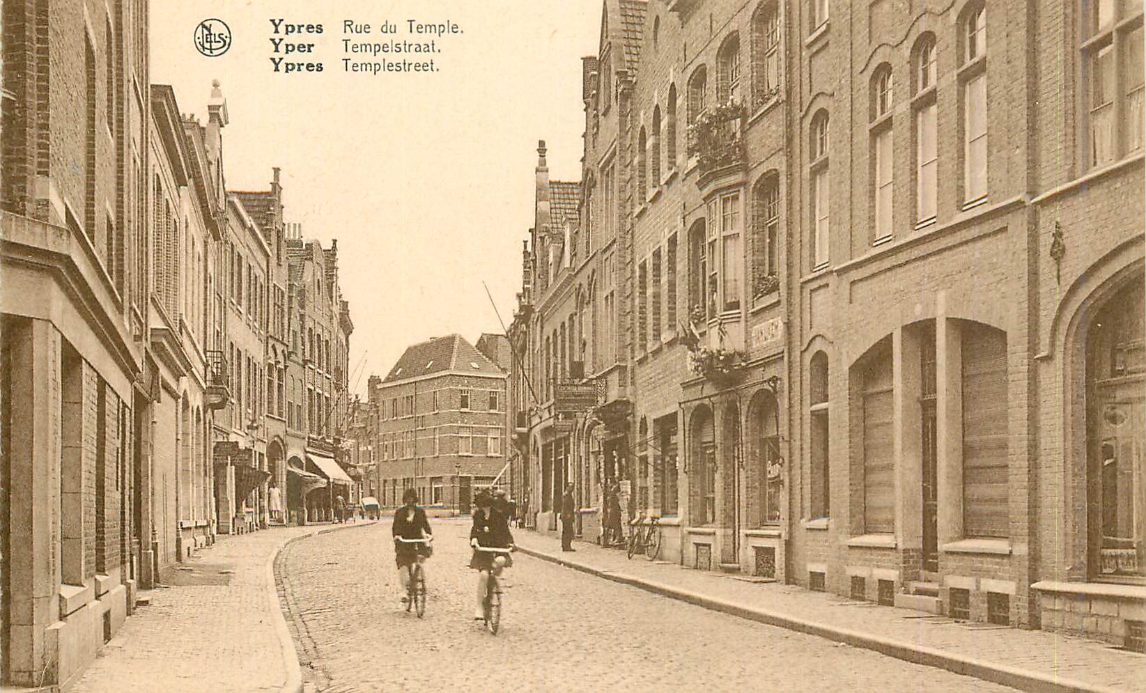 CPM Ypres Rue du Temple 