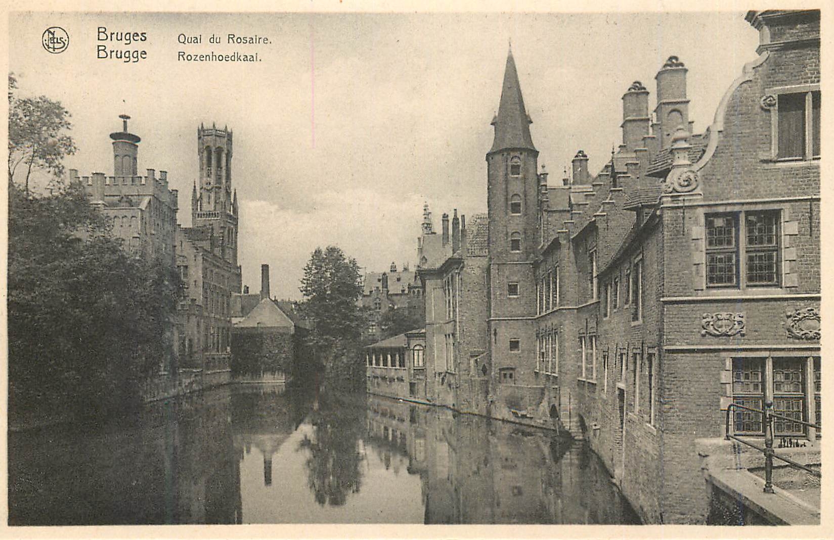 CPM Bruges Quai du Rosaire 