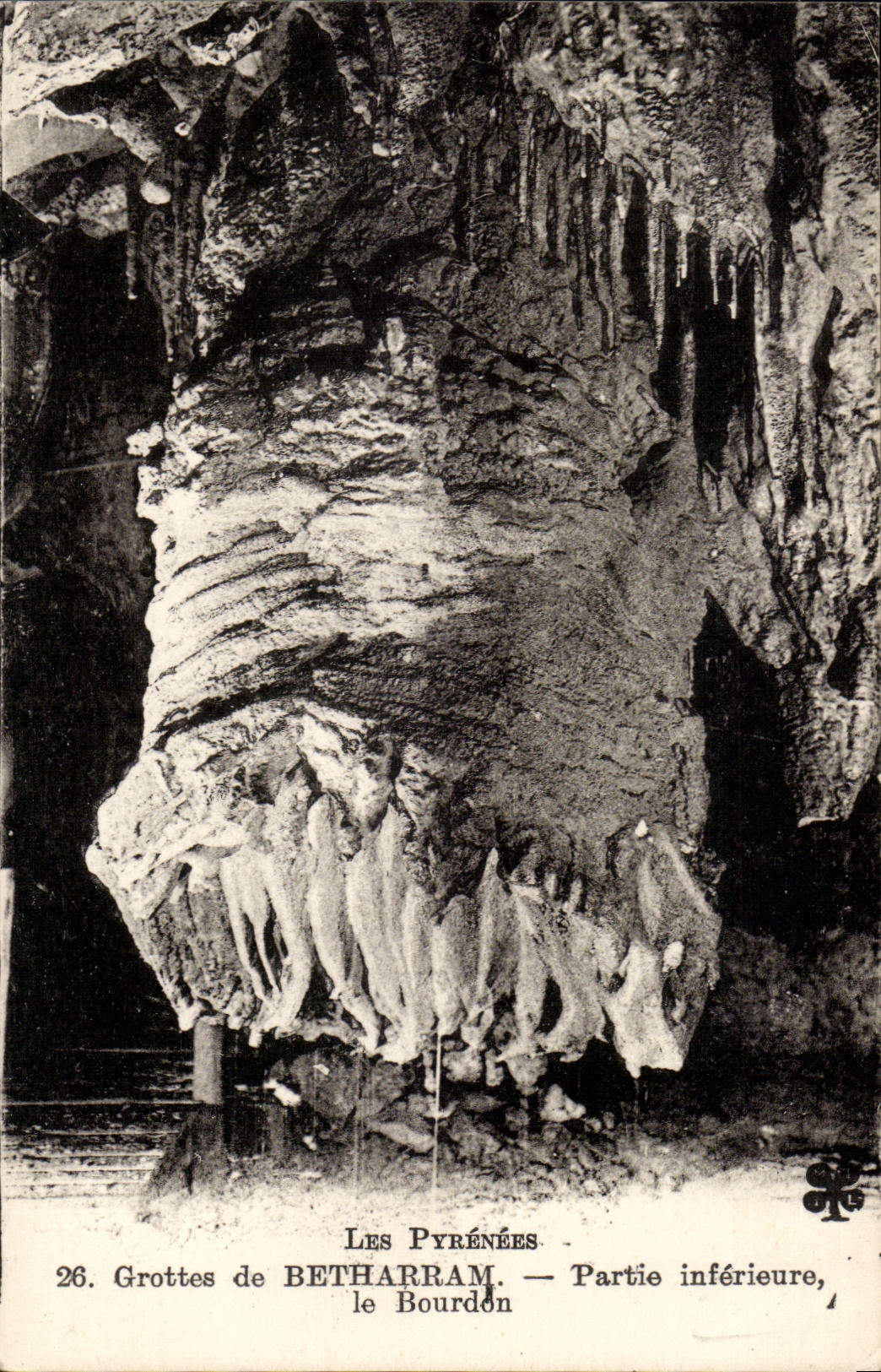 Caves of Betharram CPA Lower part the Bumblebee