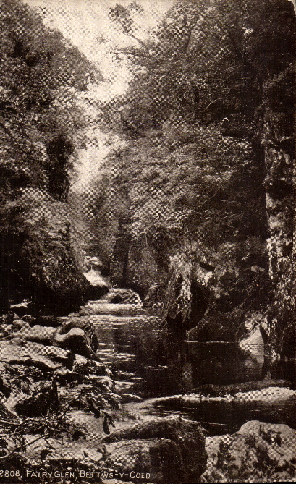 Great Britain CPA Fairy Glen Bettws there Coed