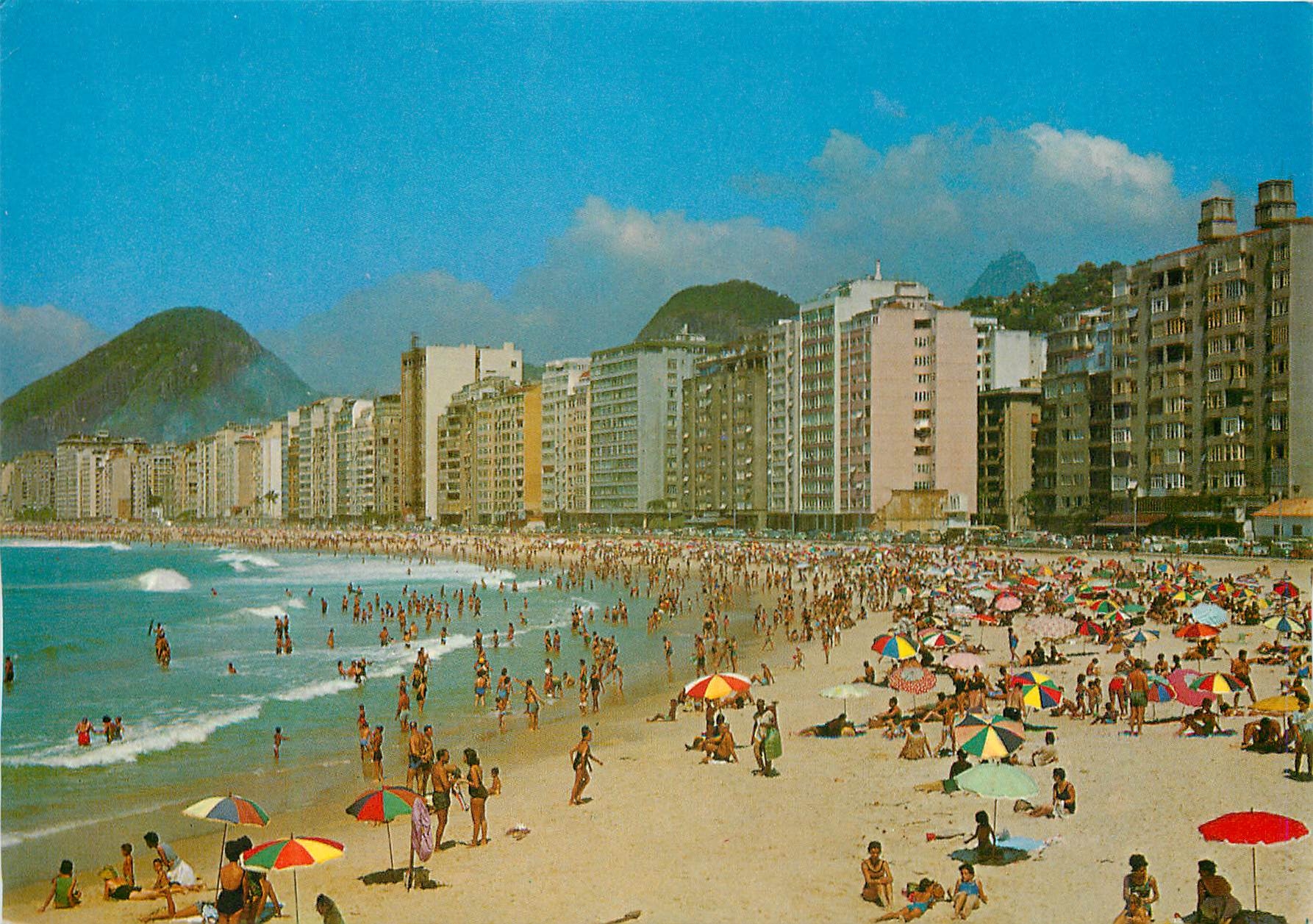 CPM Brasil Turistico Copacabana Beach 