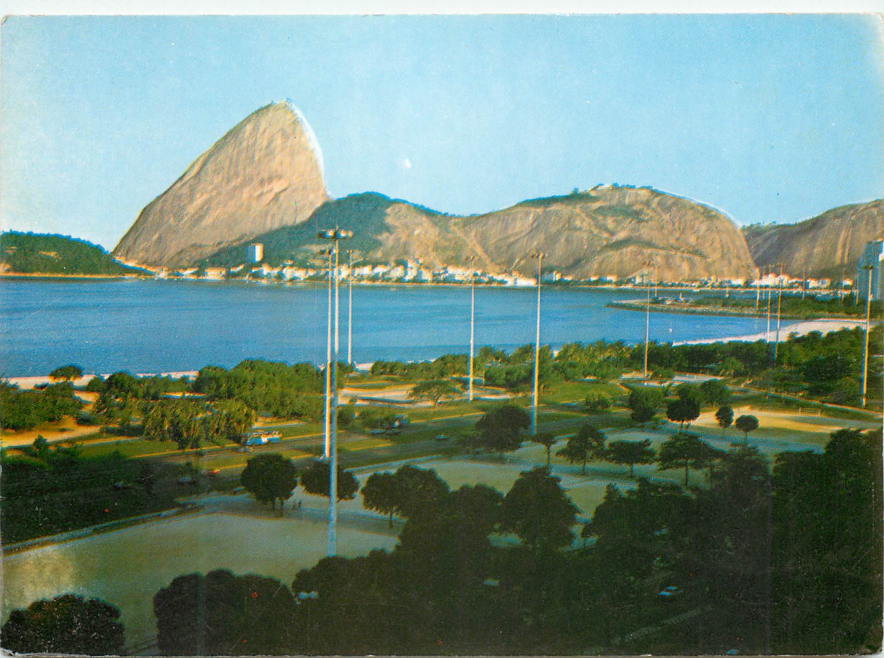 CPM Rio de Janeiro Brasil Flamengo Park an Sugar Loaf