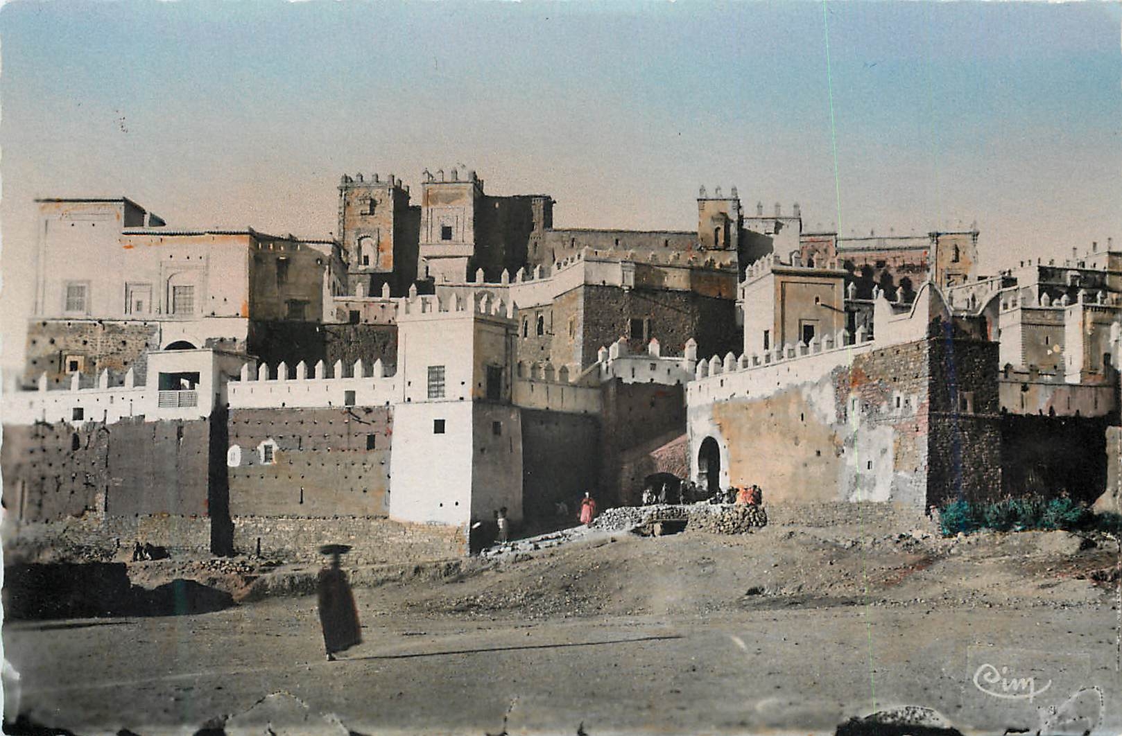 CPM Scenes et types du Maroc La Casbah de Telouet 