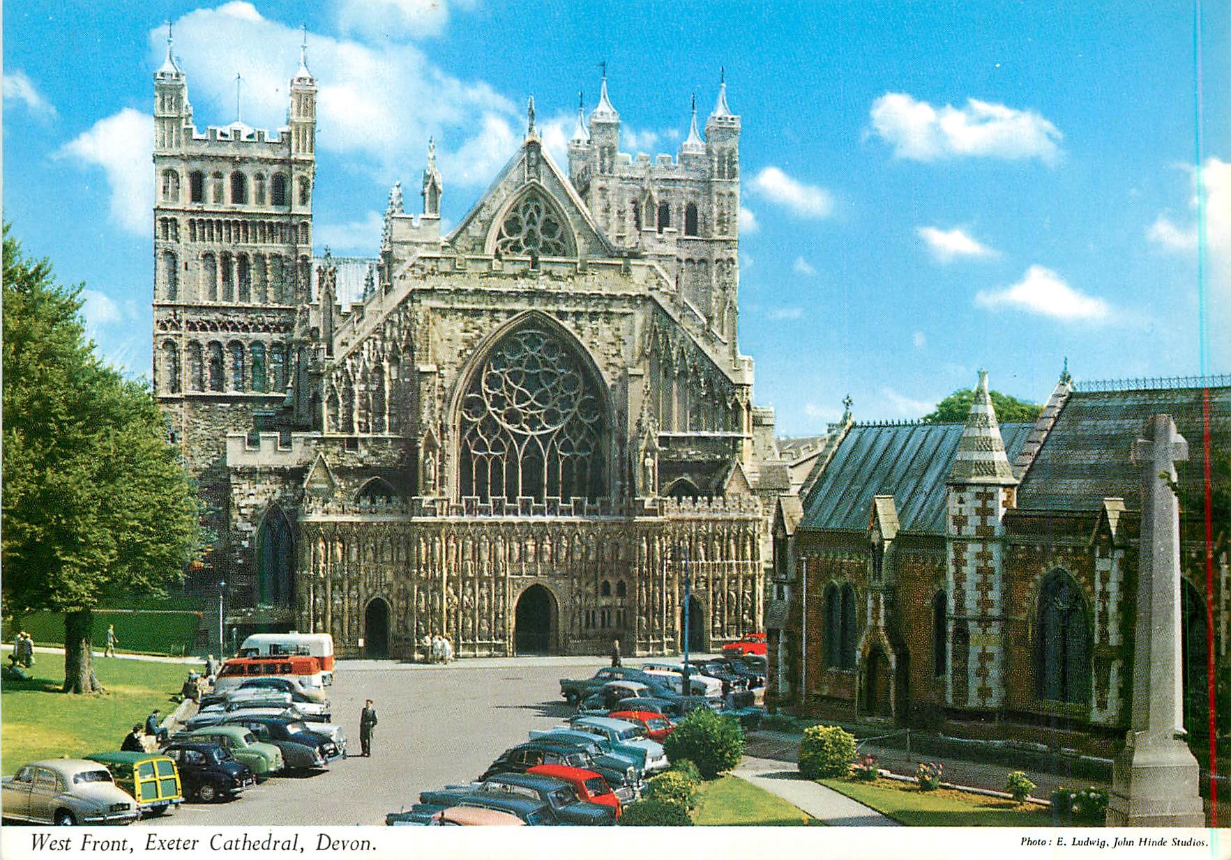 CPM West front exeter cathedral devon