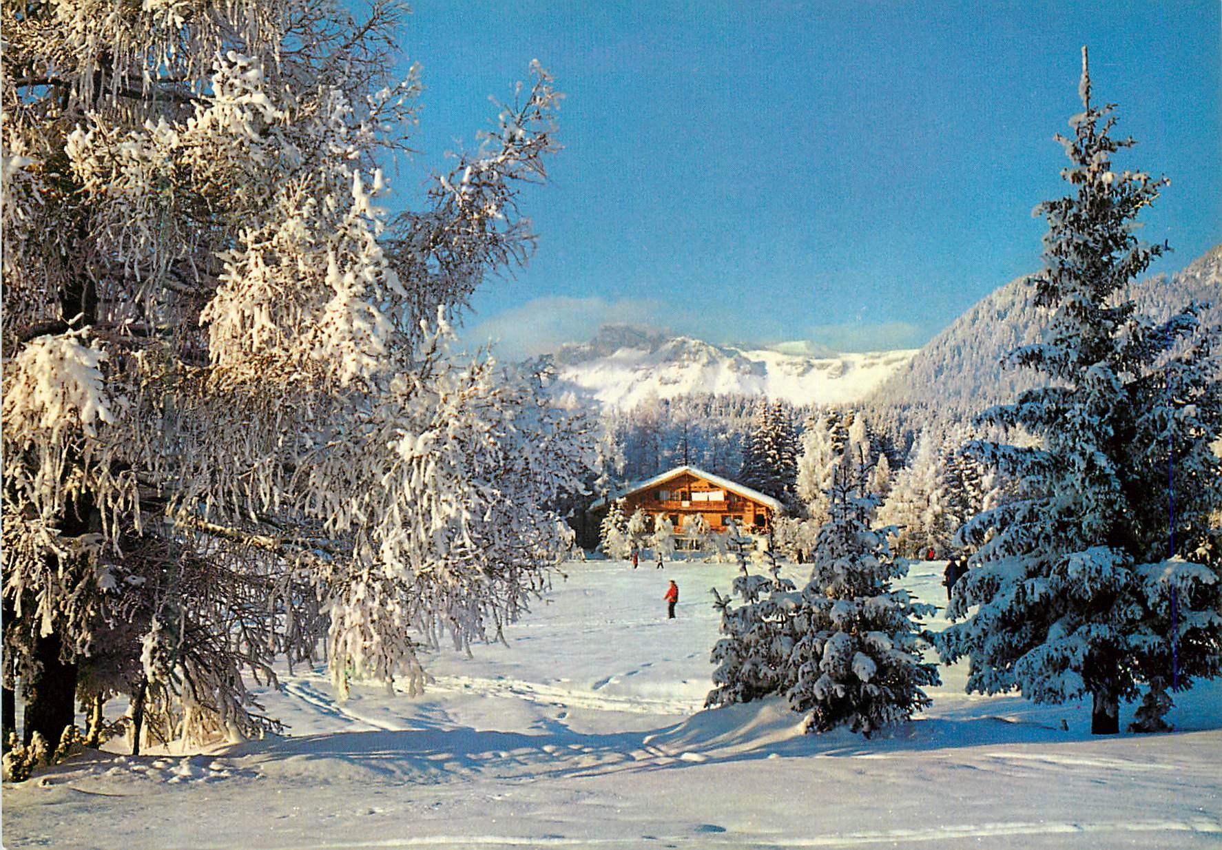 CPM Paysage d hiver sur le golf