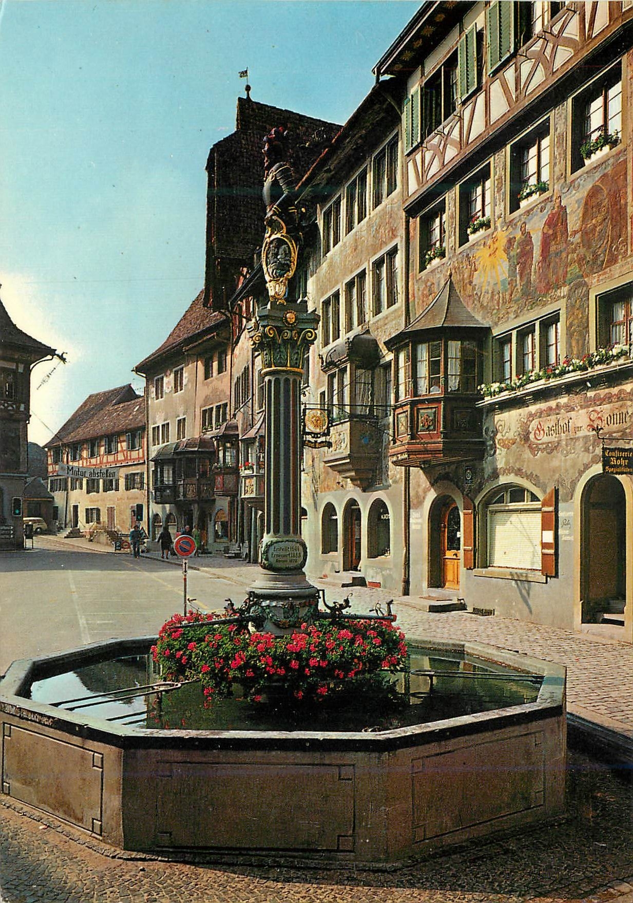 CPM Stein am Rhein mit Stadtbrunnen