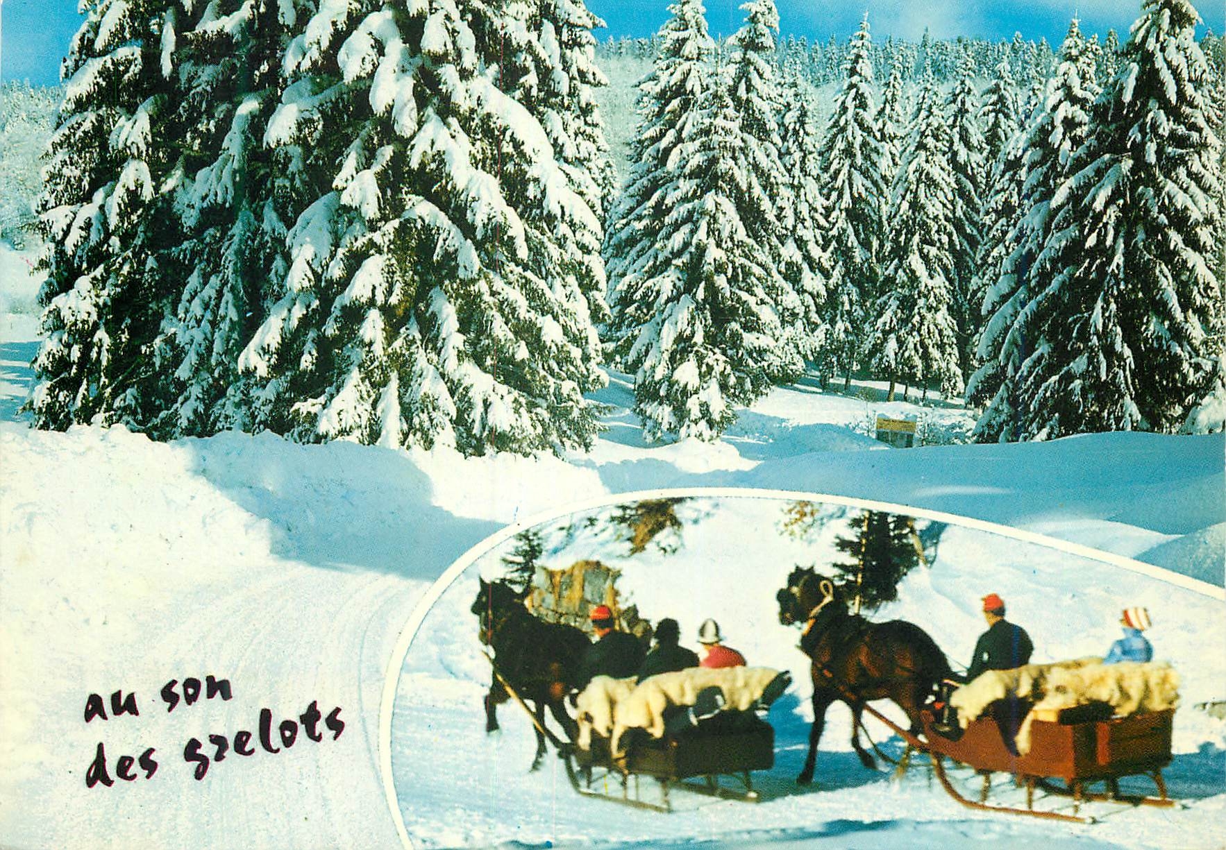 CPA Au son des Grelots