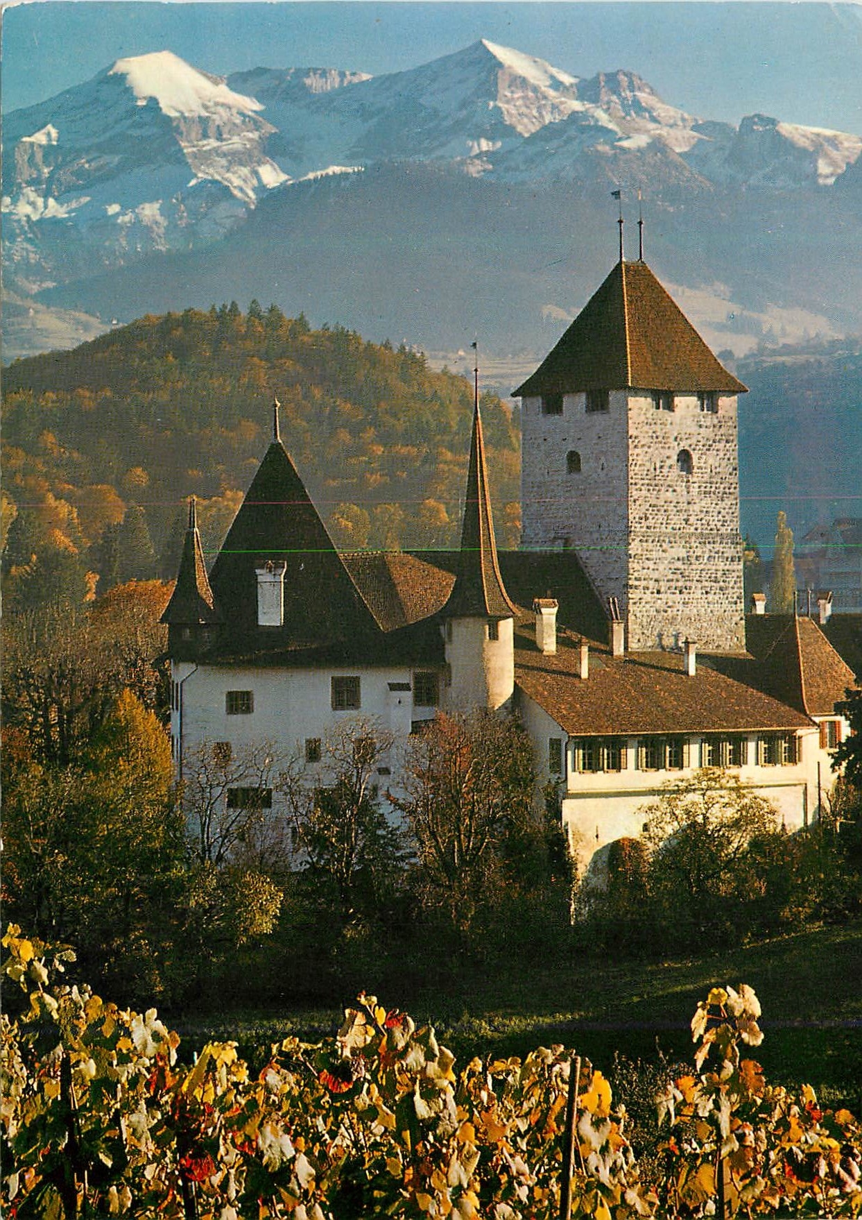 CPA Schloss Splez mit Morgenberghorn