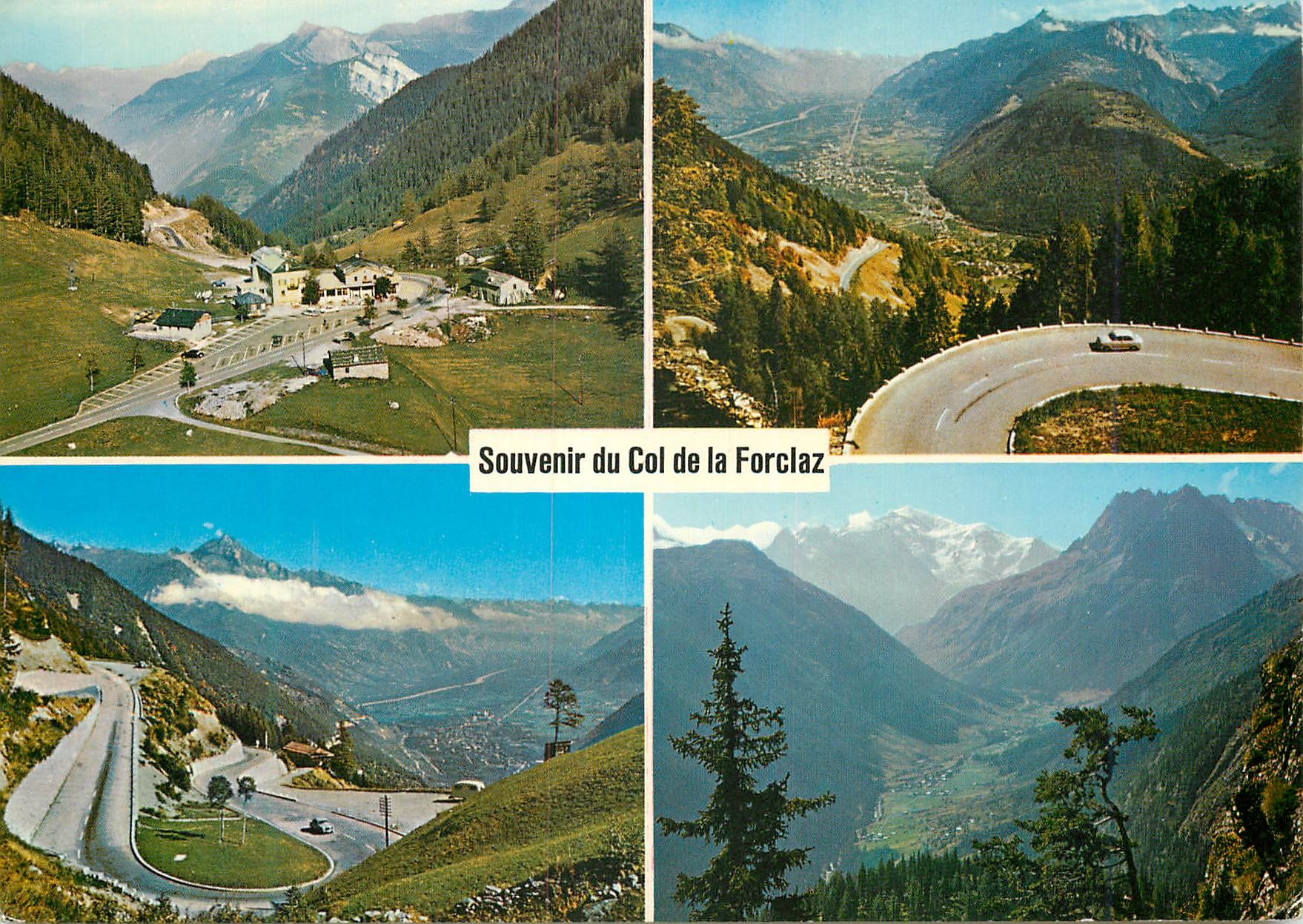 CPA Souvenir du Col de la Forclaz