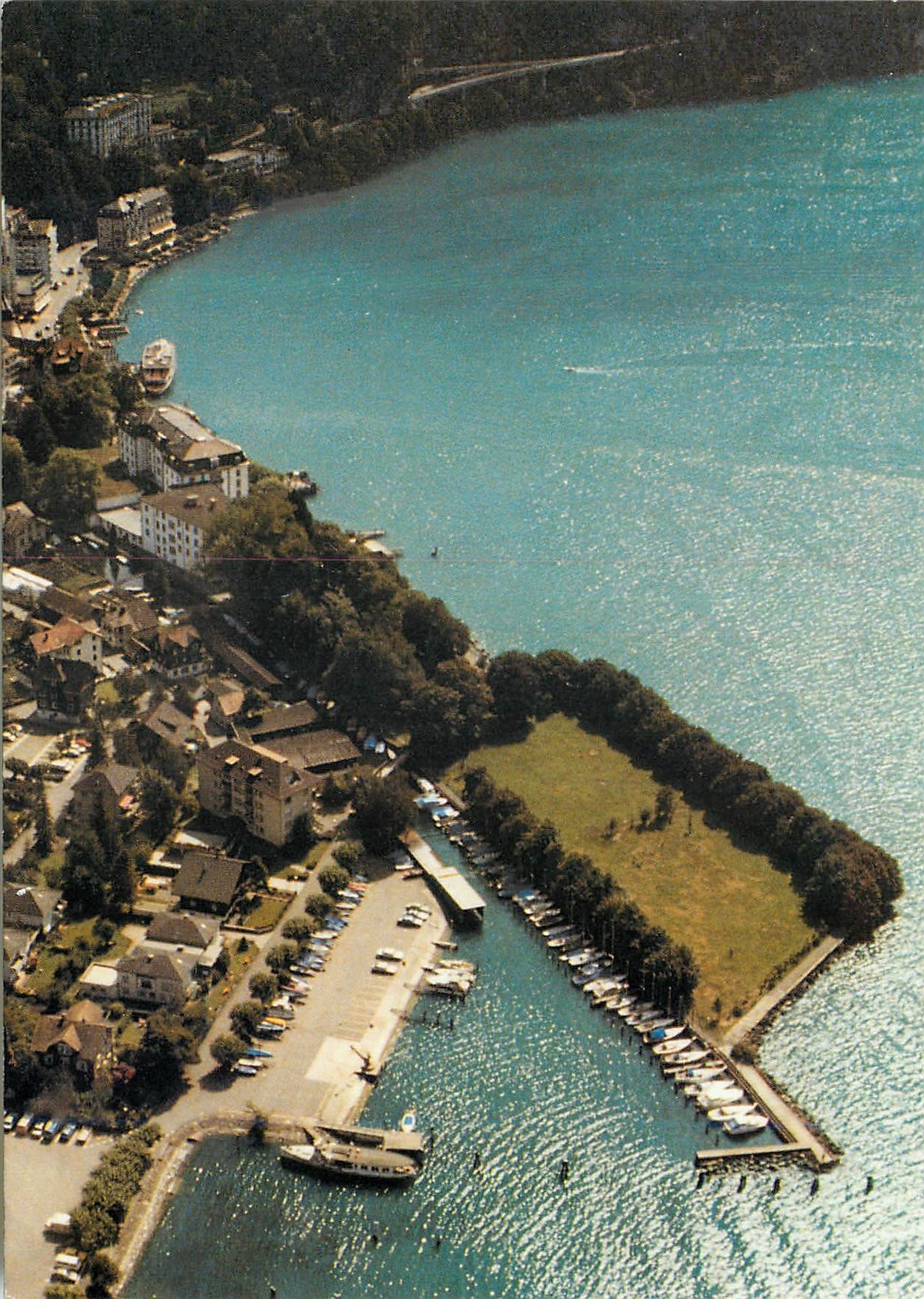 CPA Place d Suisses de l etranger Brunnen Suisse