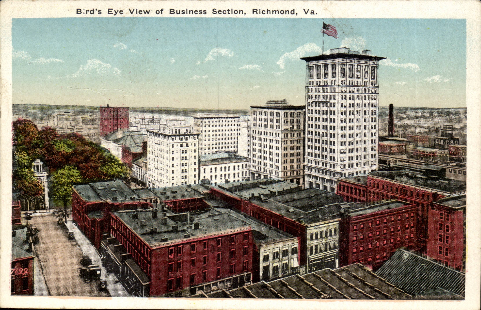 ETAS the Plain-USA-Virginia-Birds eye view off Business Richmond Section - CPR