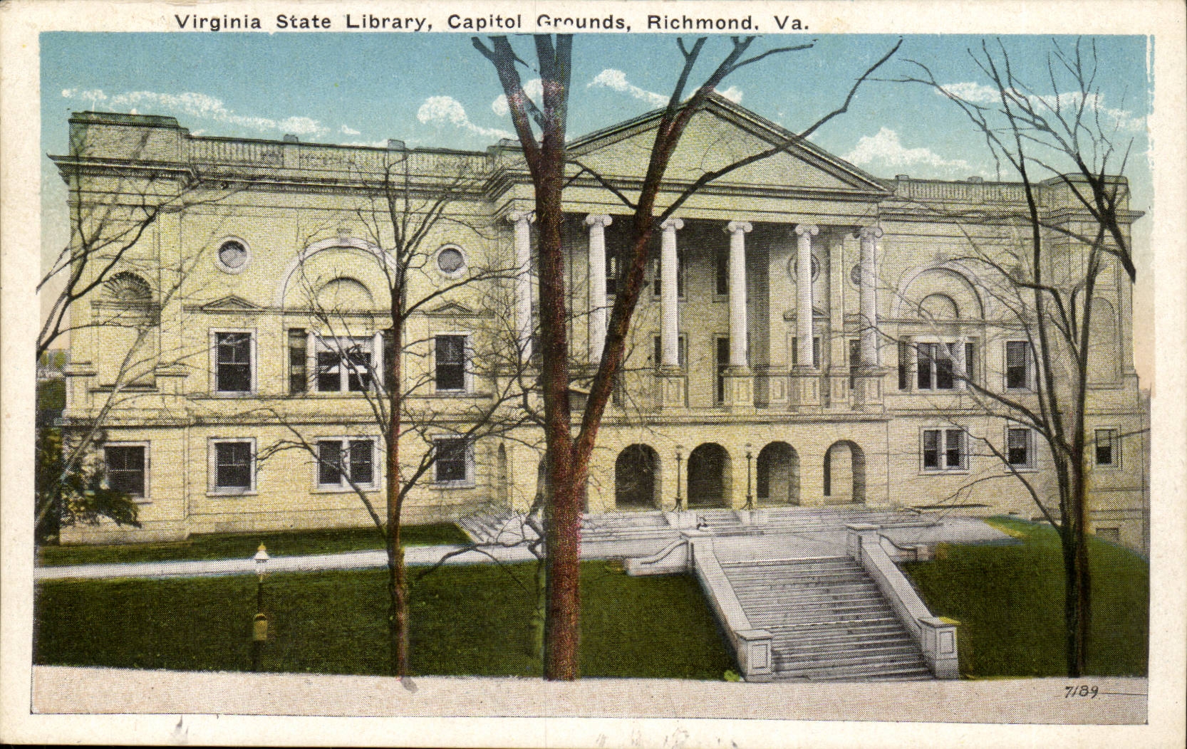 ETAS the Plain-USA-Virginia-Virginia State Library Capitol Richmond Grounds - CPR