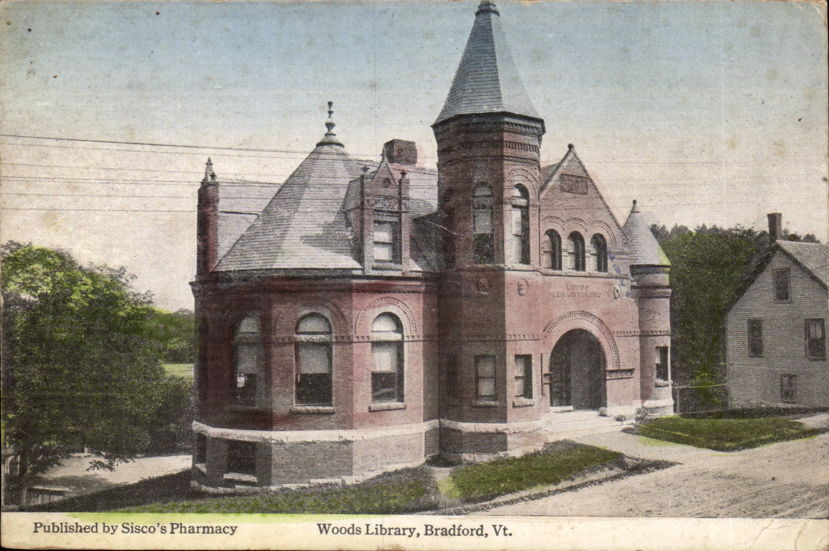 Vermont-Wood' S Library- Bradford VT - CPR