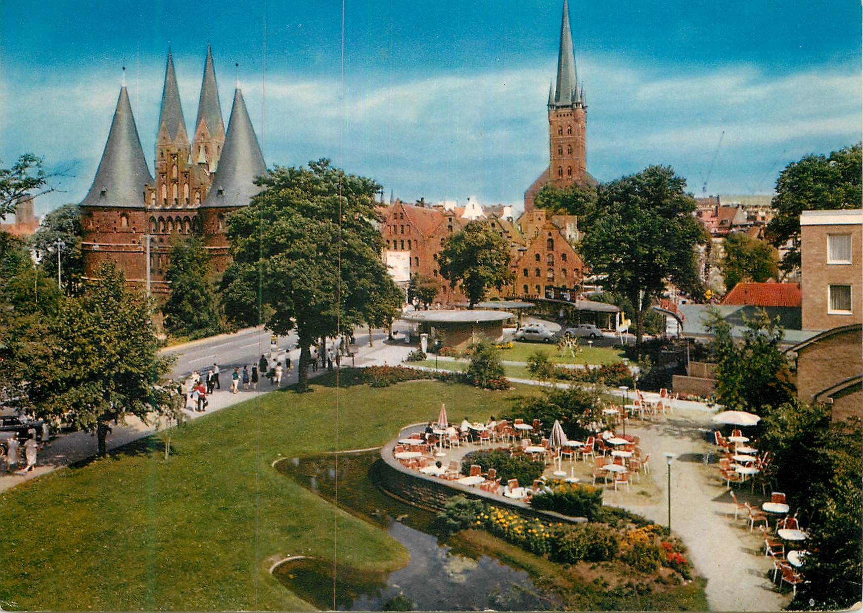 CPM Blick auf Holstentor
