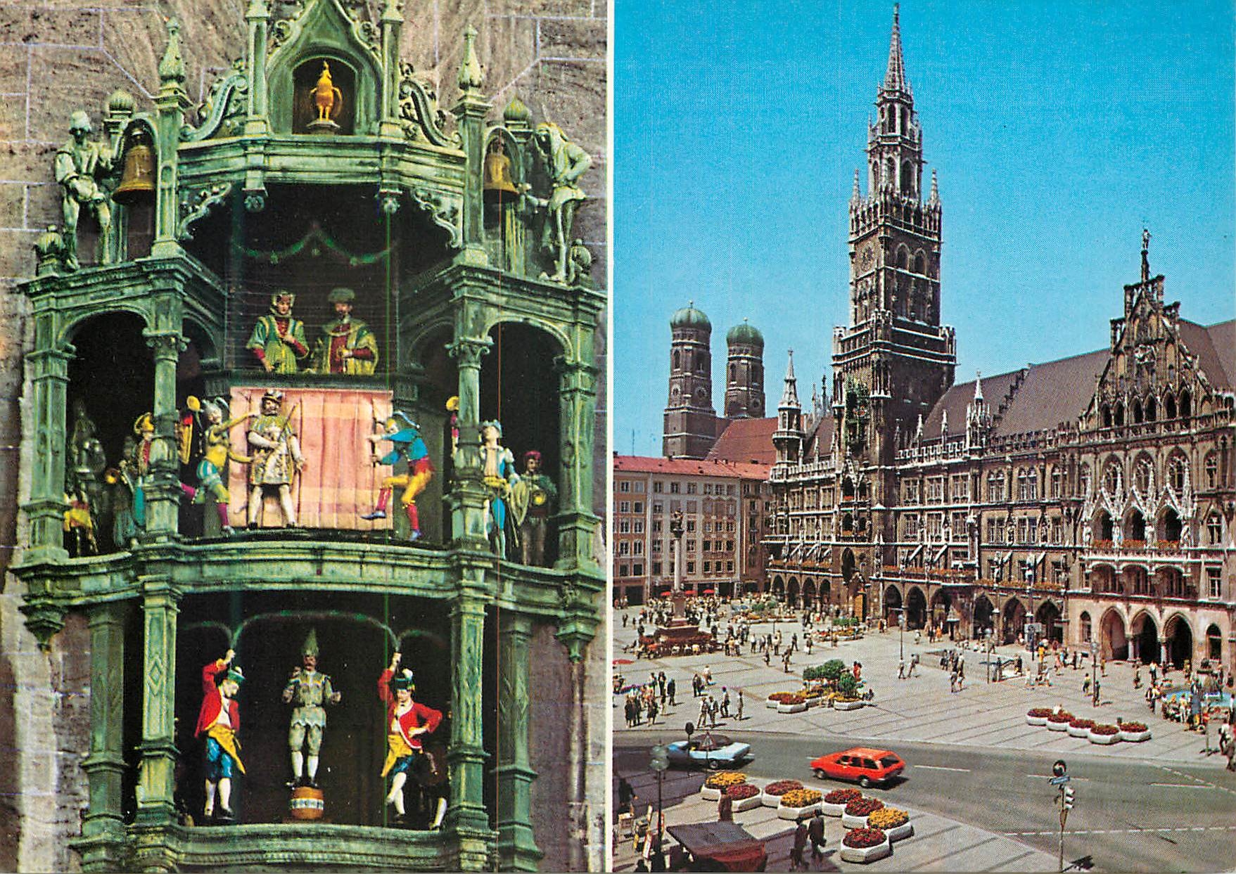 CPM Hotel de Ville et carillon