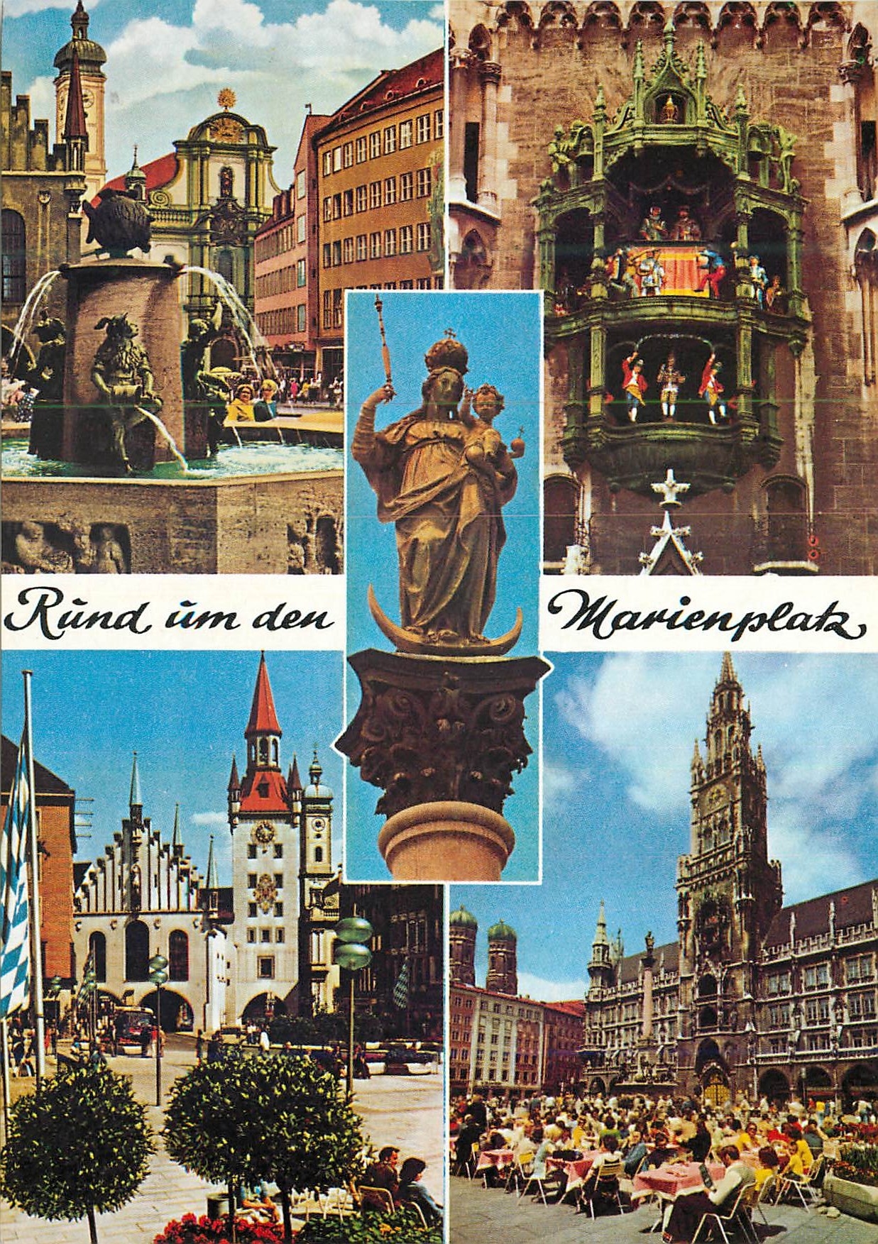 CPM Fischbrunnen Glockenspiel Altes Rathaus Neues Rathaus