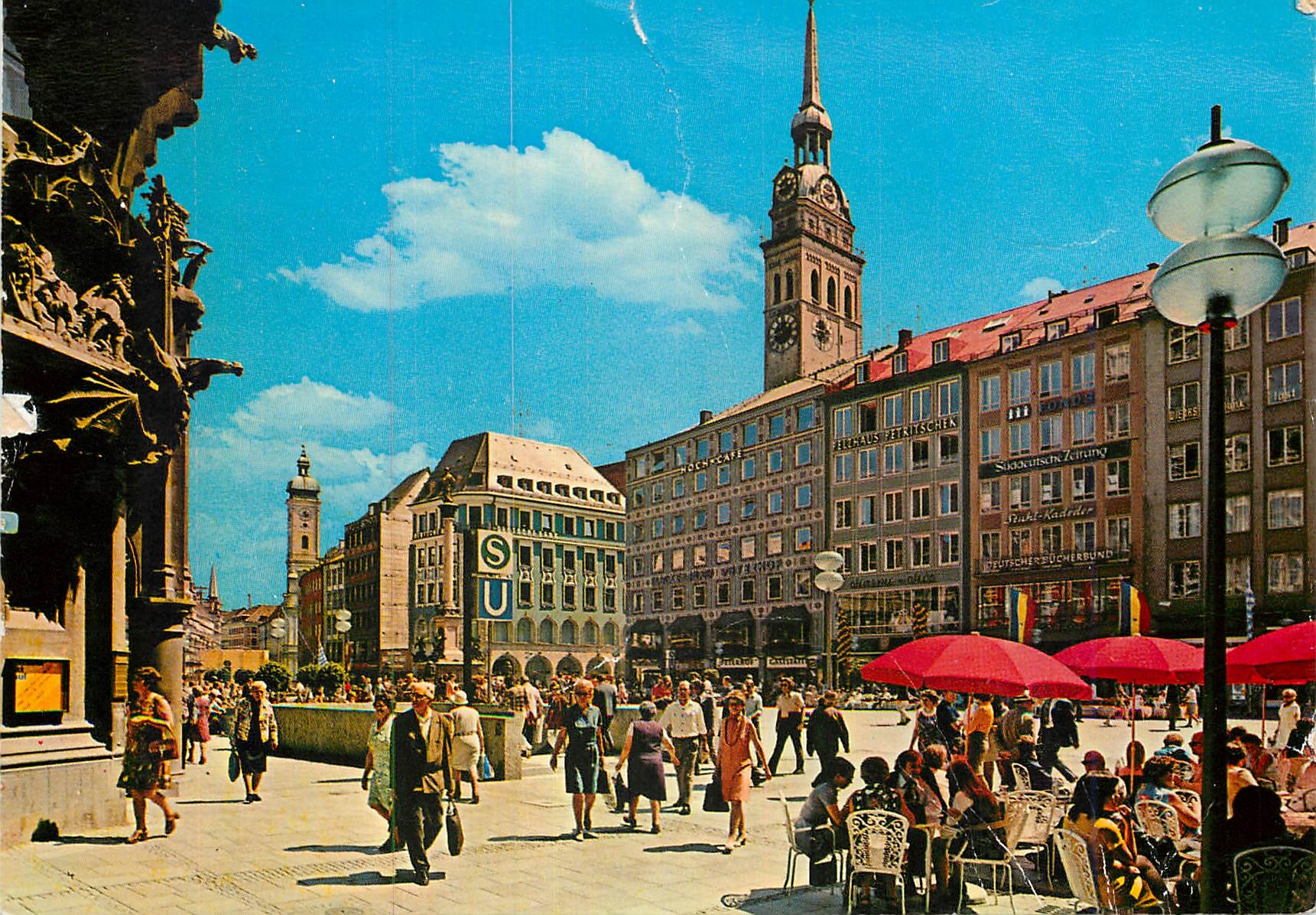 CPM Marienplatz mit Altern Peter