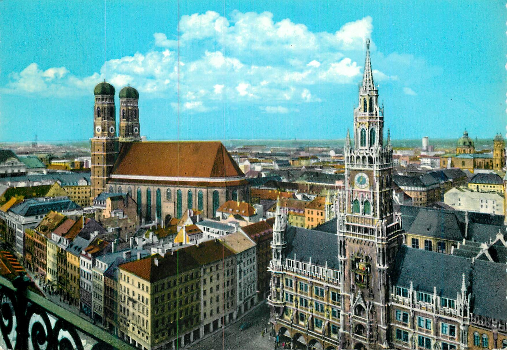 CPM Hotel de Ville et la Cathedrale