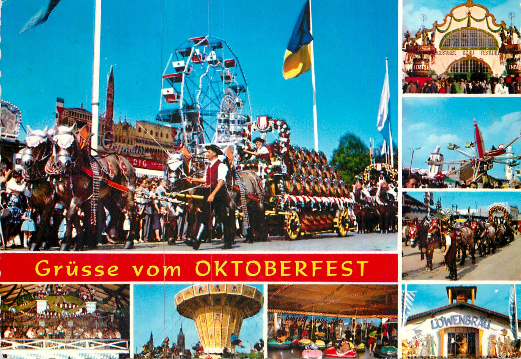 CPM Grusse vom Oktoberfest